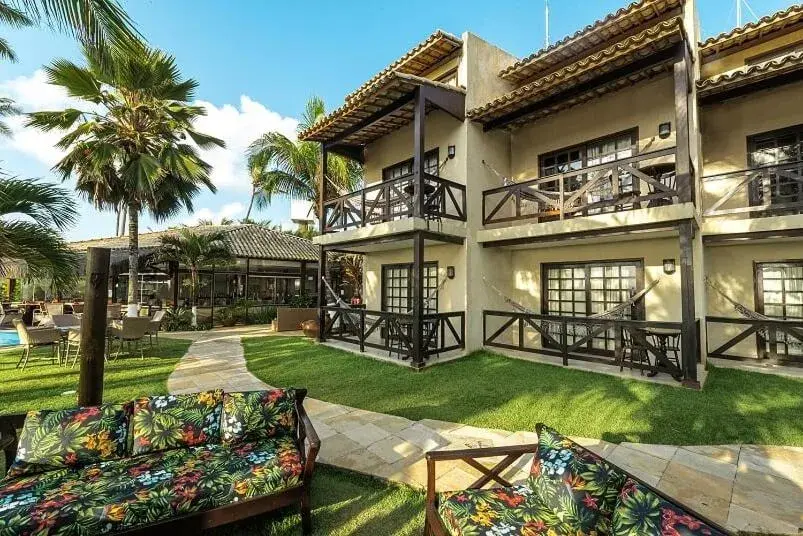 Garden view in Pousada Recanto do Lobo Garden view in Pousada Recanto do Lobo