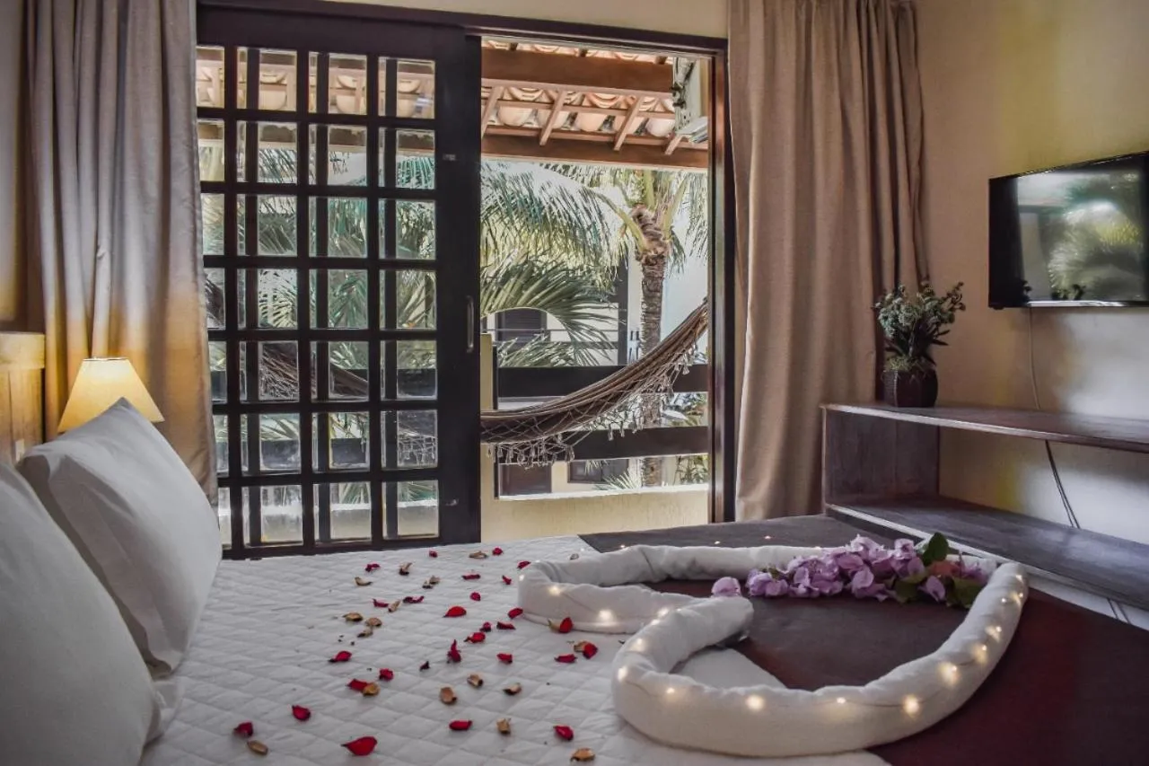 Bed in Pousada Recanto do Lobo