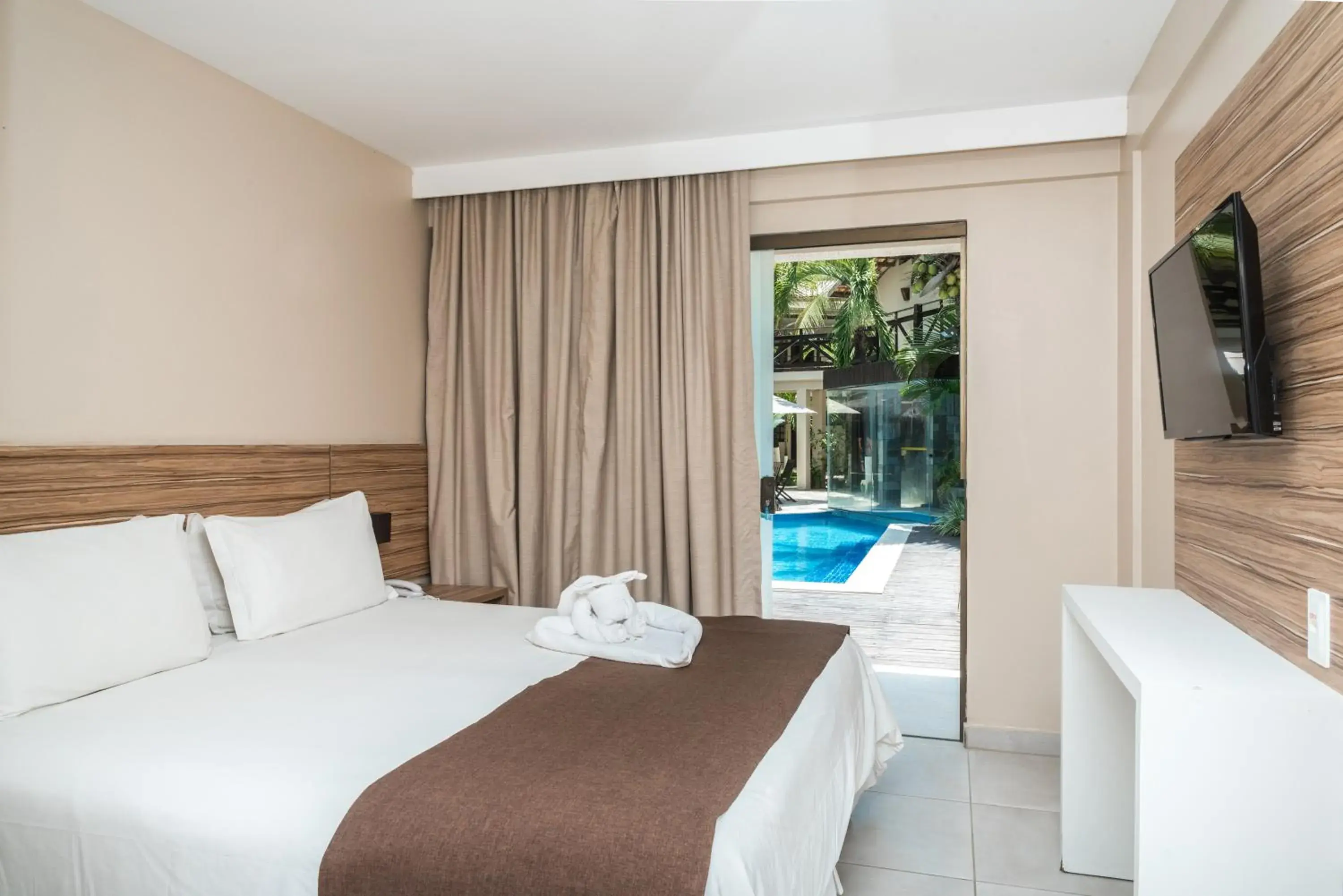 Photo of the whole room, Bed in Pousada Recanto do Lobo Photo of the whole room, Bed in Pousada Recanto do Lobo