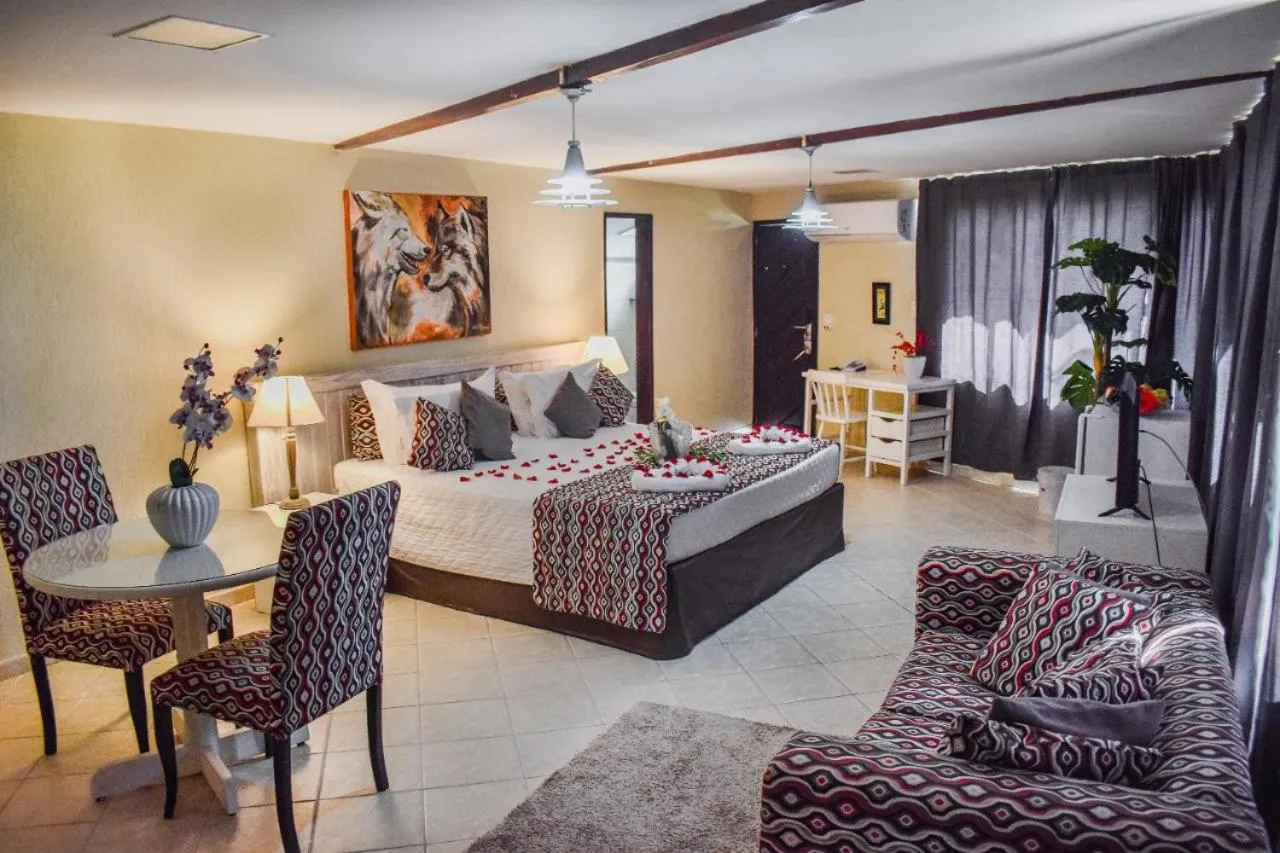 Bed in Pousada Recanto do Lobo