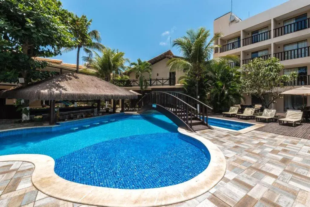 Pool view in Pousada Recanto do Lobo Pool view in Pousada Recanto do Lobo