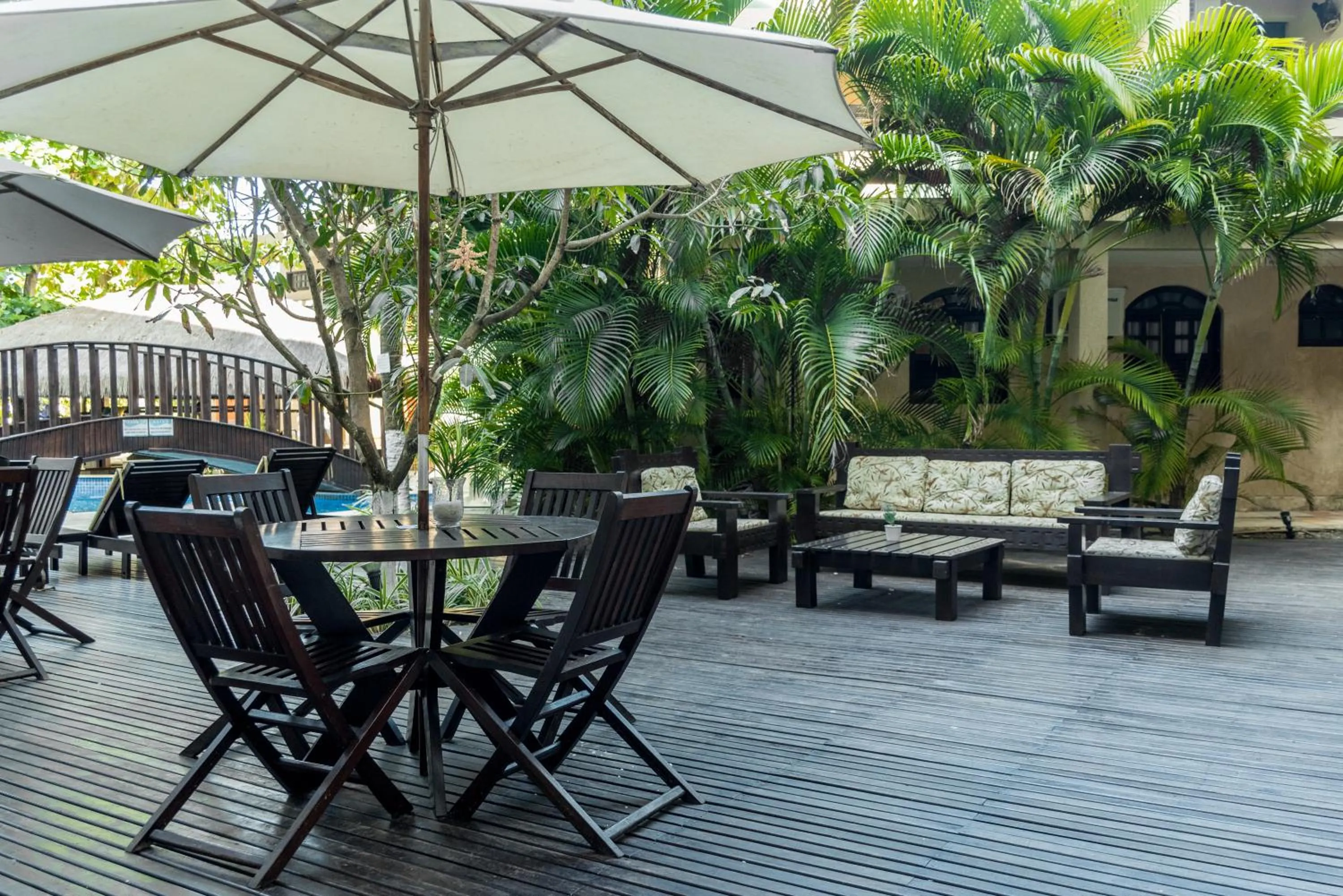 Garden in Pousada Recanto do Lobo