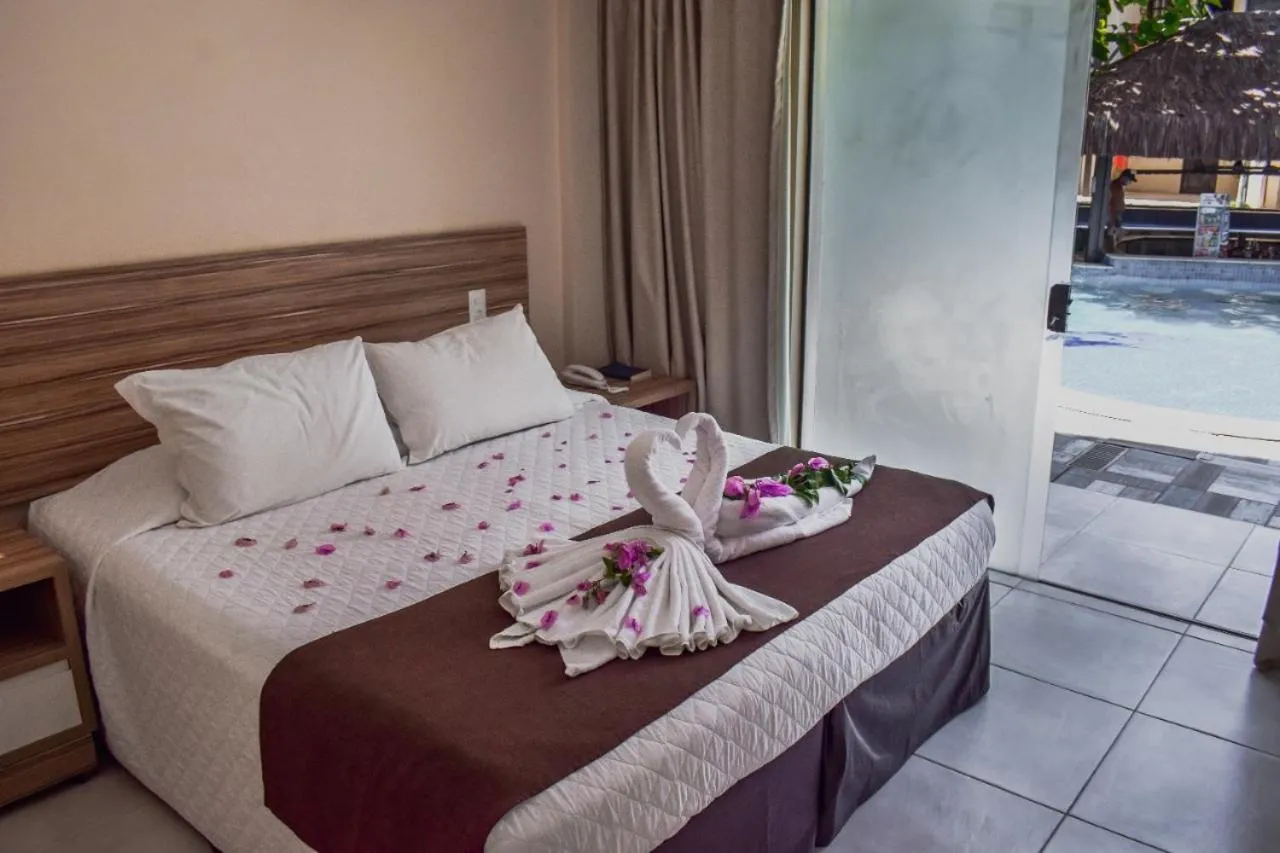 Bed in Pousada Recanto do Lobo