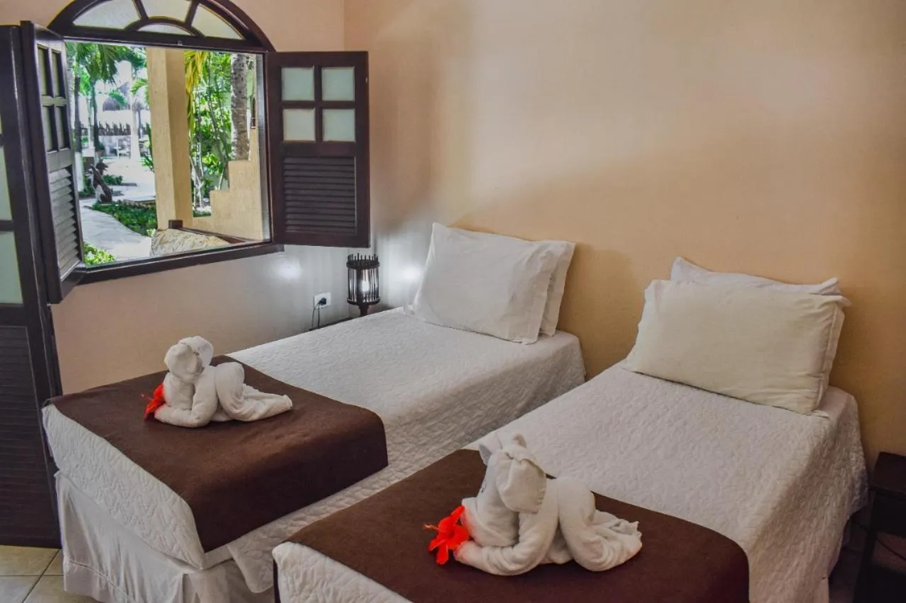 Bed in Pousada Recanto do Lobo