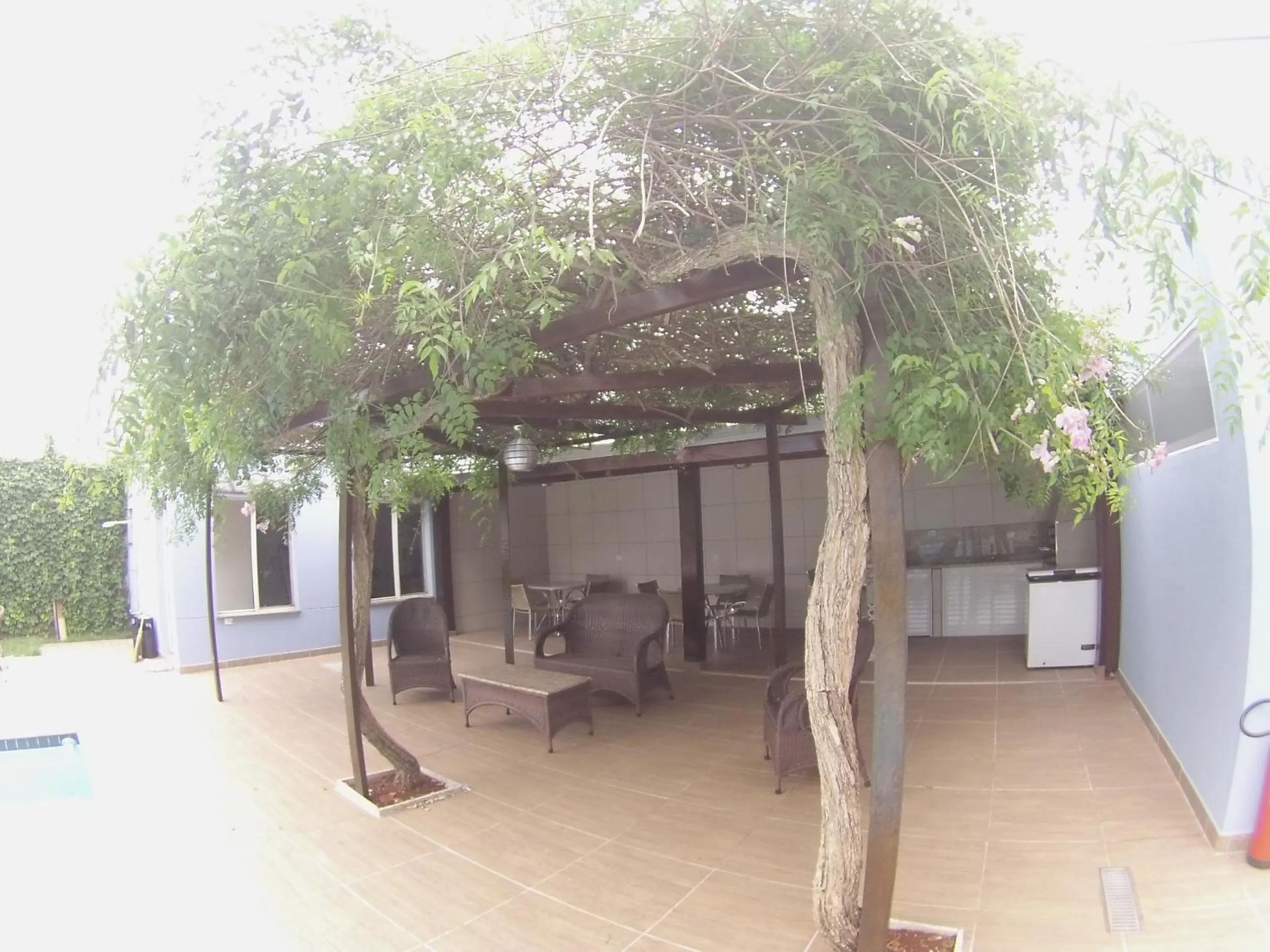 Patio in Hotel Aero Park e Estacionamento