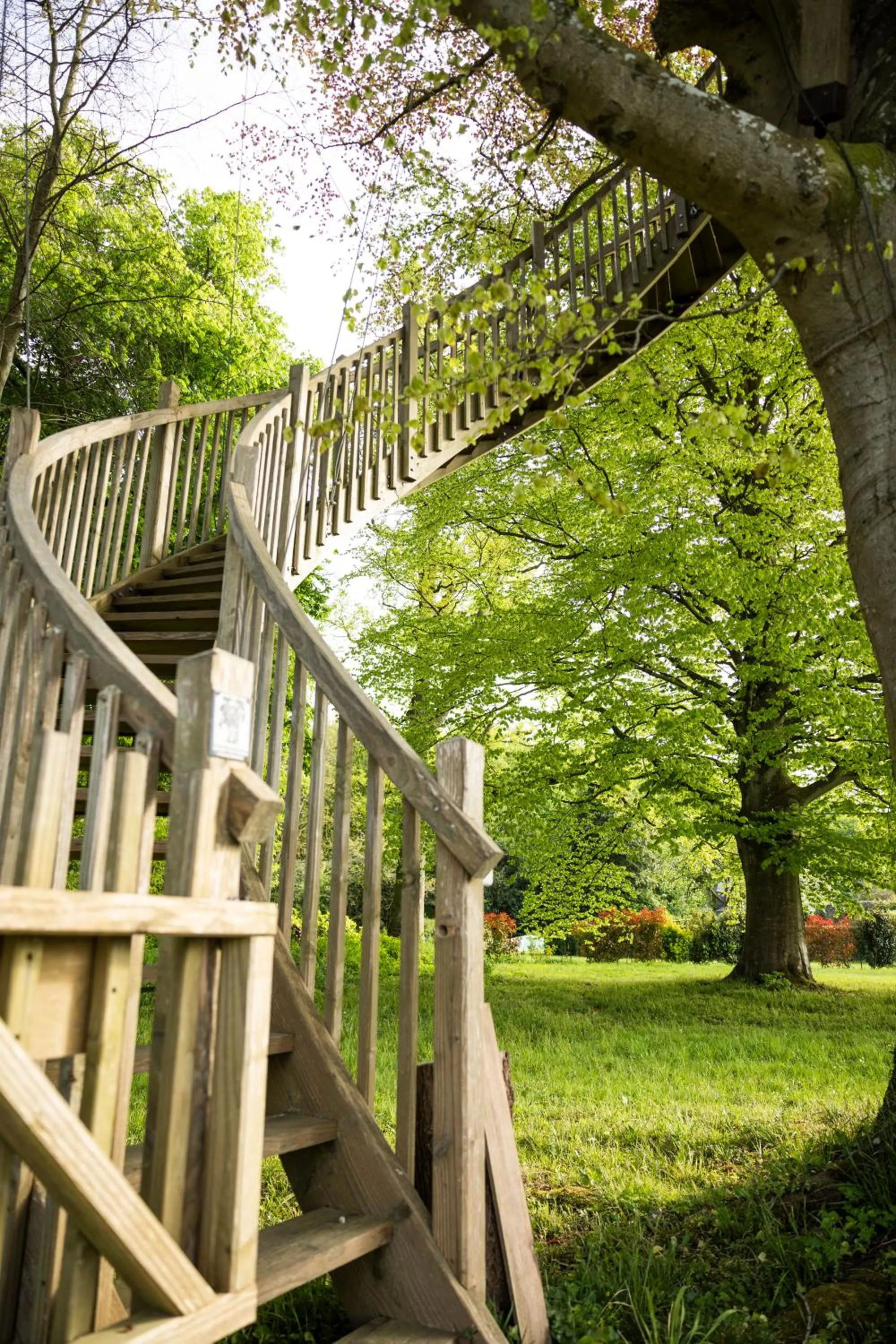 Garden in Chateau d'Audrieu