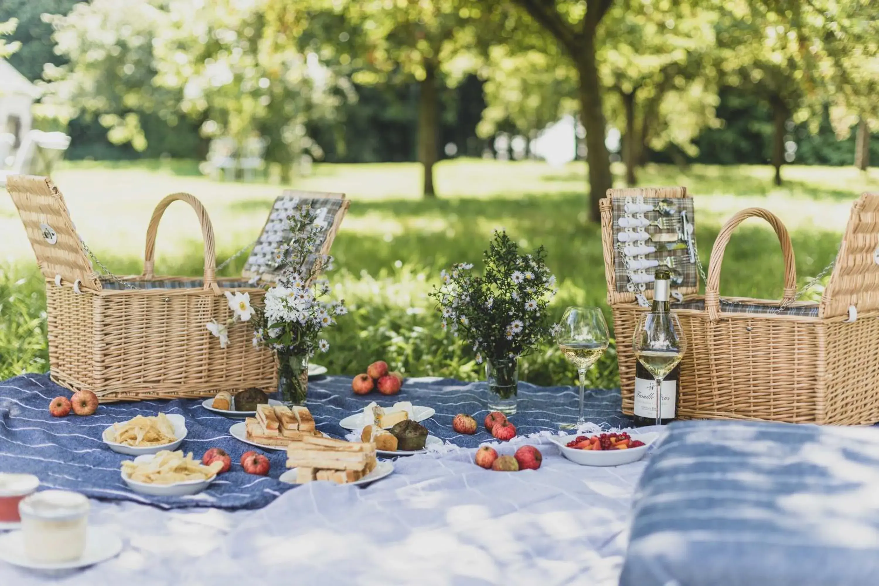 Spring in Chateau d'Audrieu Spring in Chateau d'Audrieu