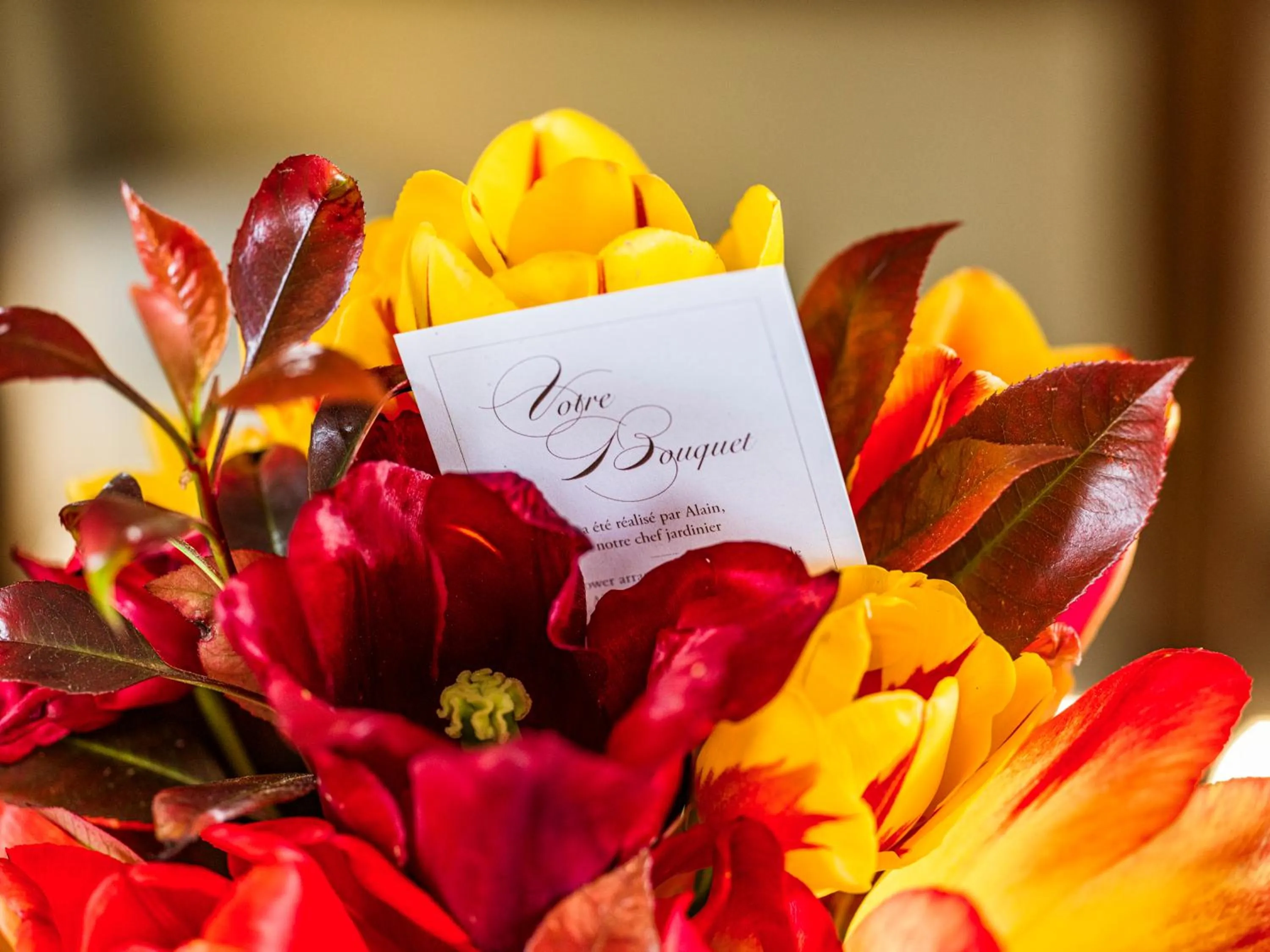 Bedroom in Chateau d'Audrieu