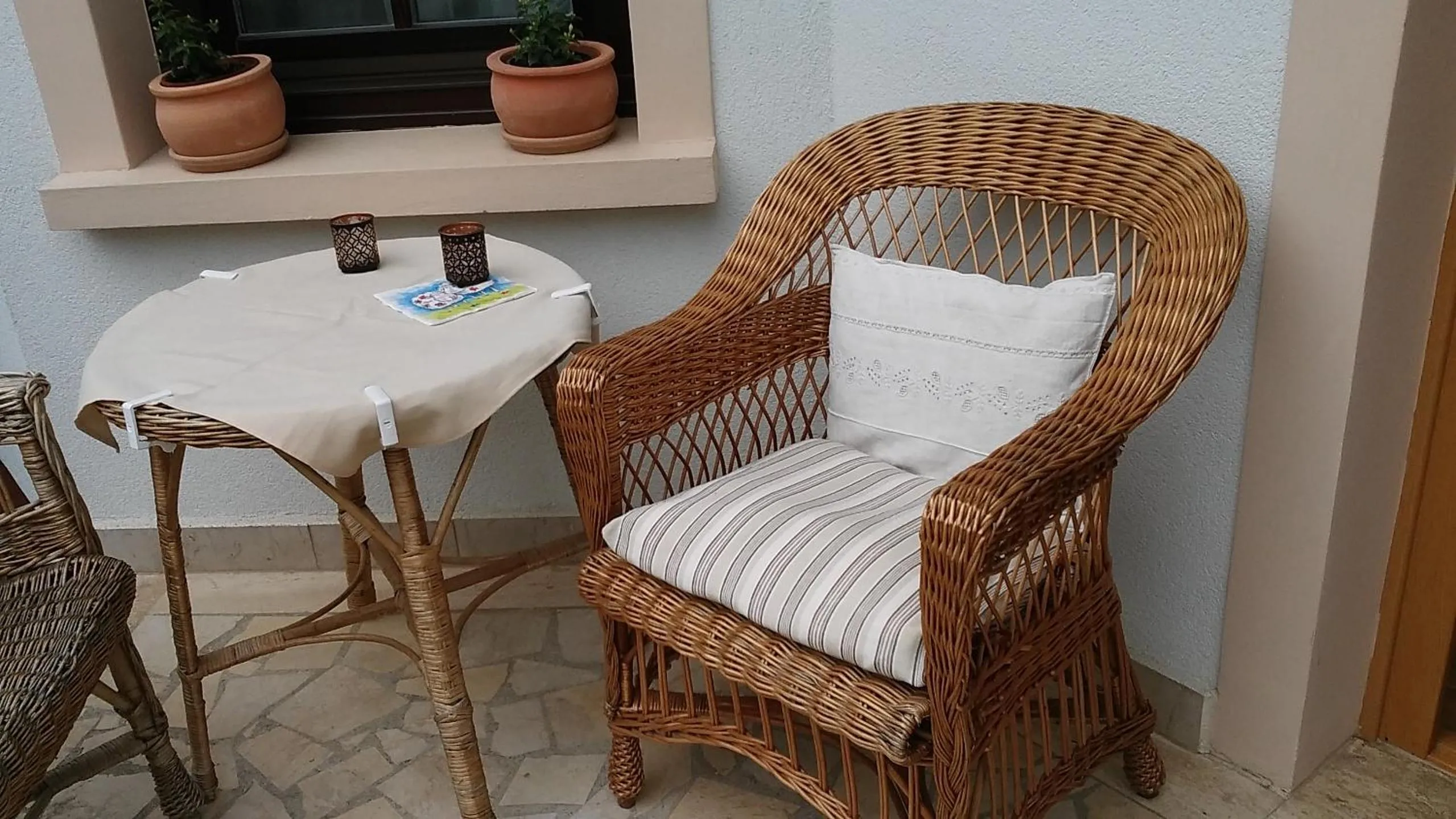Balcony/Terrace in Frutta Villa