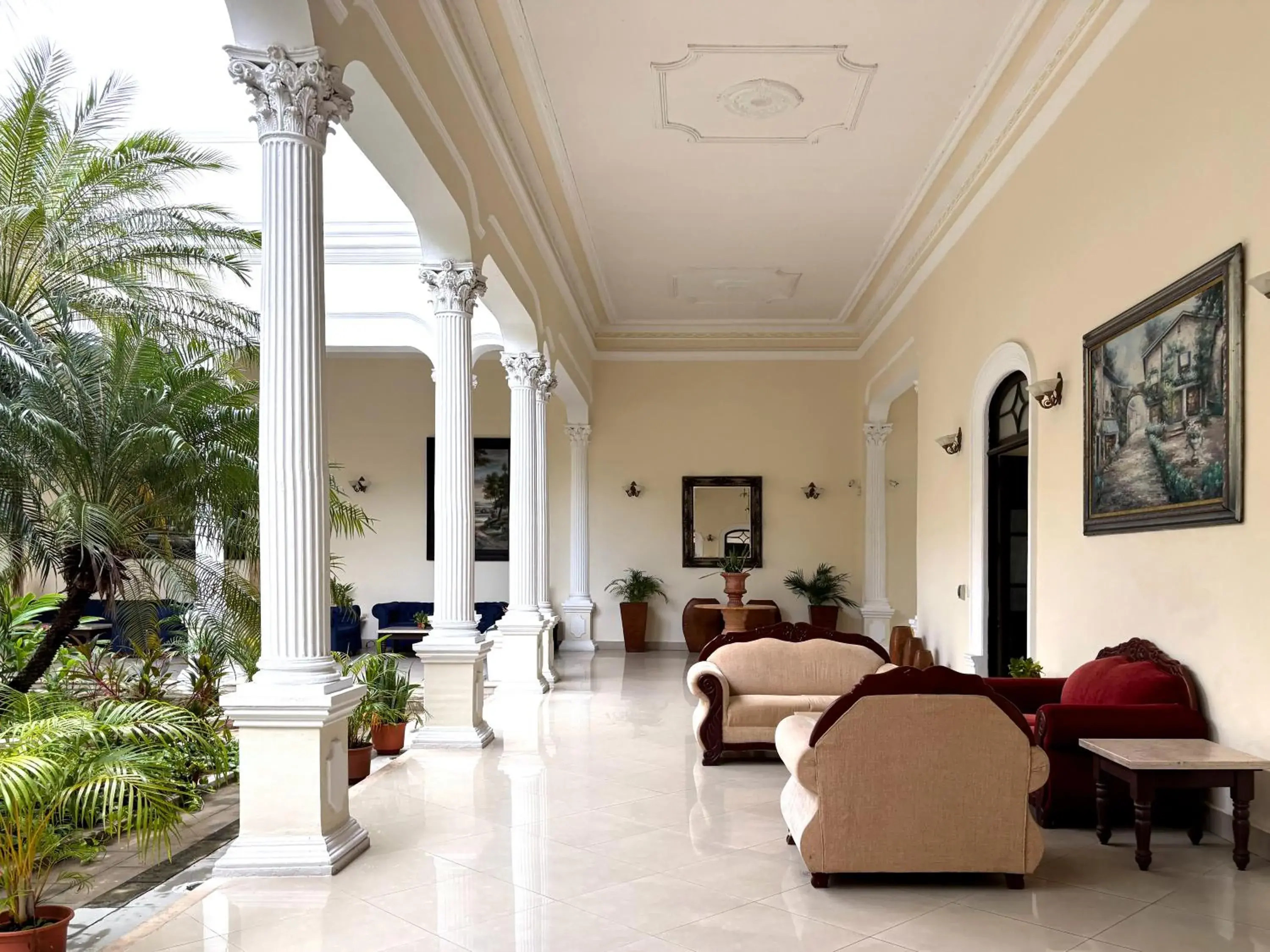 Garden view in Gran Real Yucatan Garden view in Gran Real Yucatan