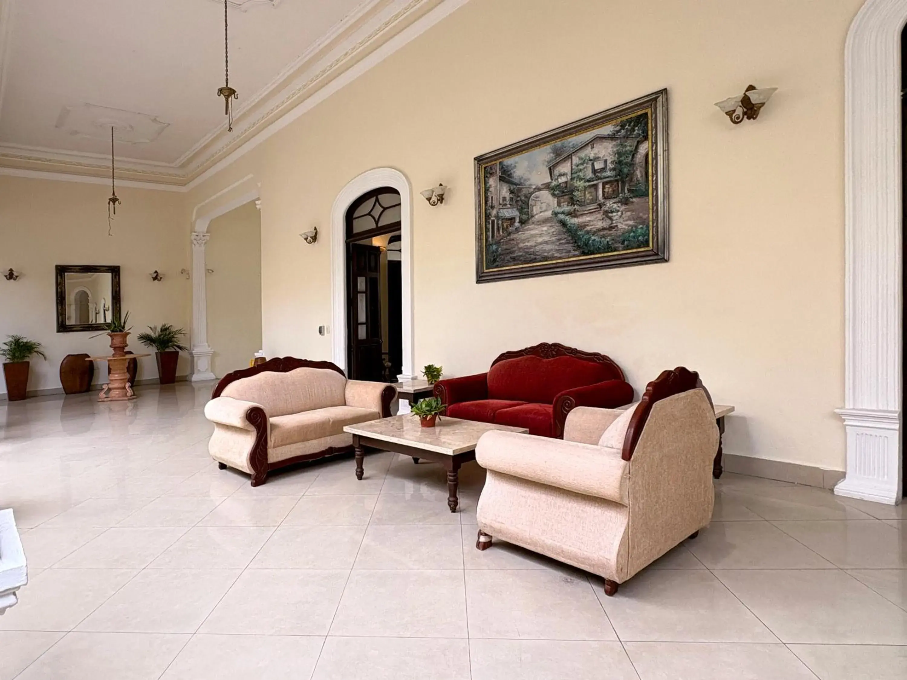 Living room in Gran Real Yucatan Living room in Gran Real Yucatan