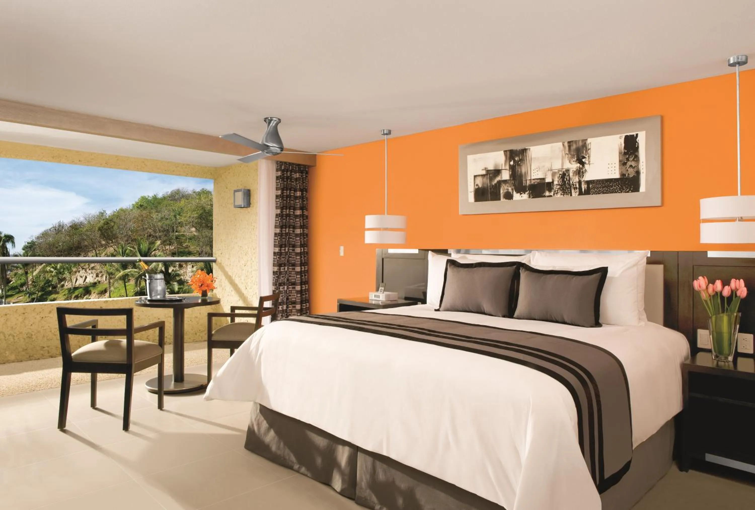 Bedroom, Bed in Dreams Huatulco Resort & Spa