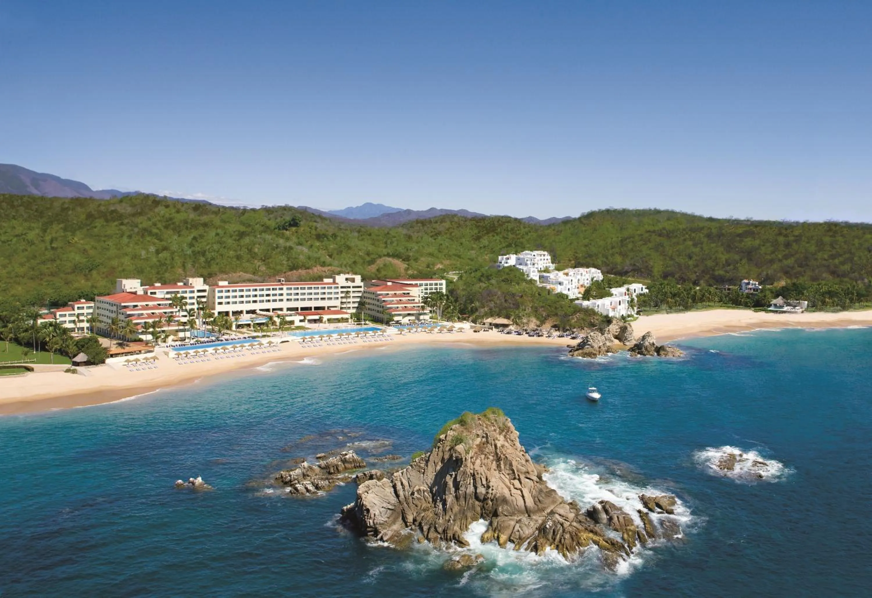 Bird's eye view in Dreams Huatulco Resort & Spa