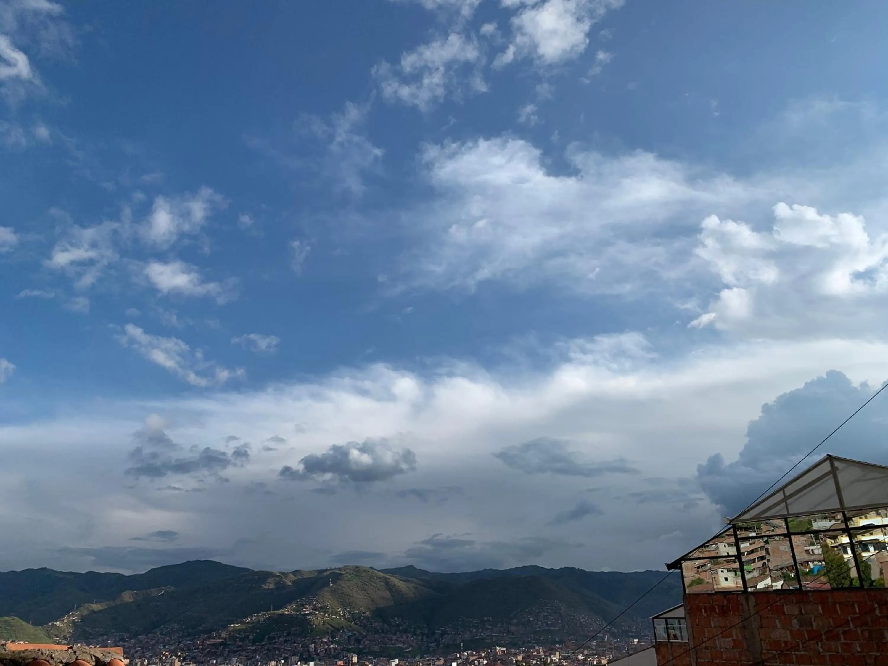 Mountain view in Namaste House