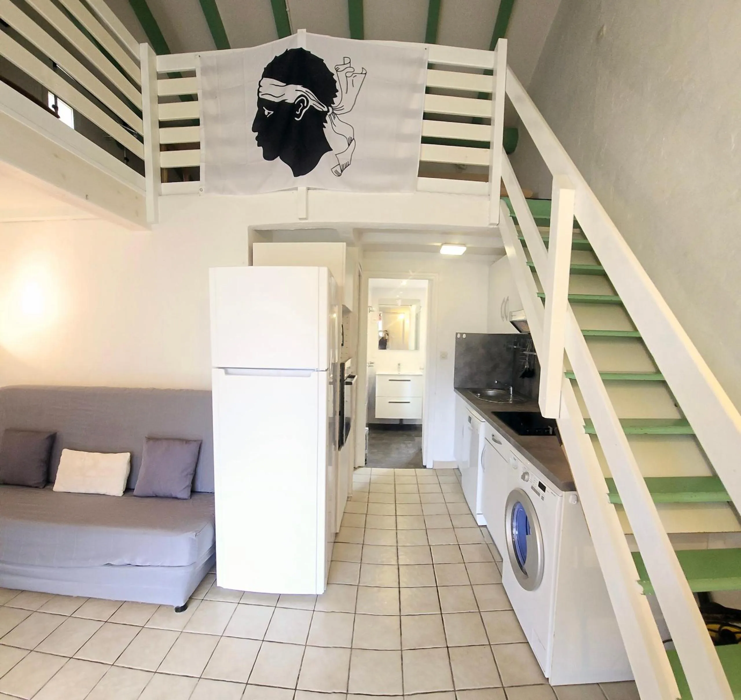 Kitchen or kitchenette in Hotel Olmuccio