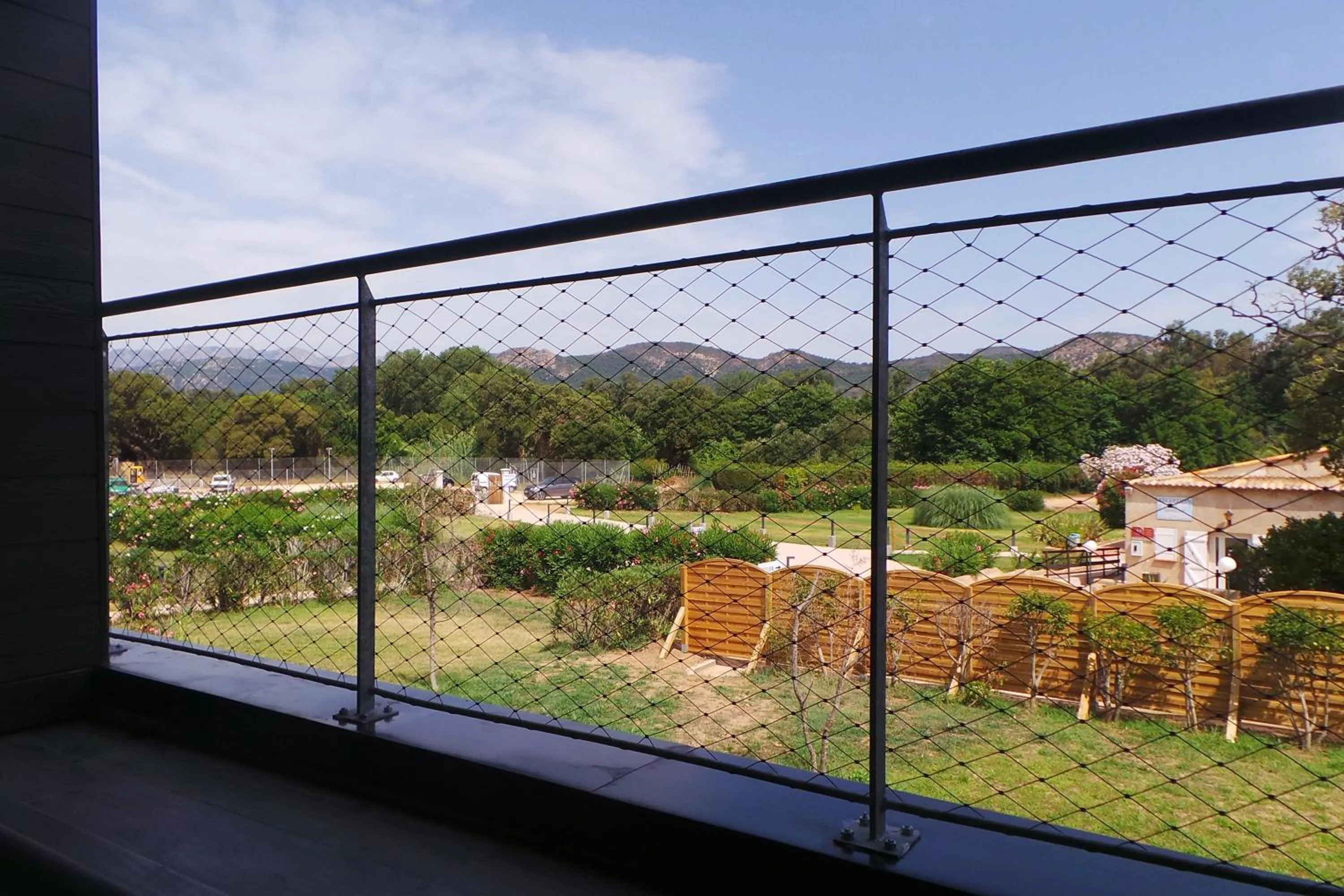 Garden view in Hotel Olmuccio
