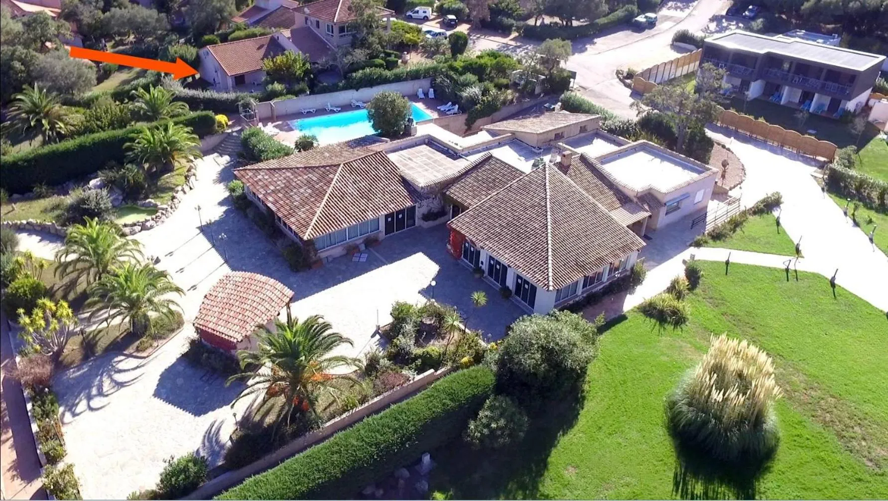 Bird's eye view in Hotel Olmuccio