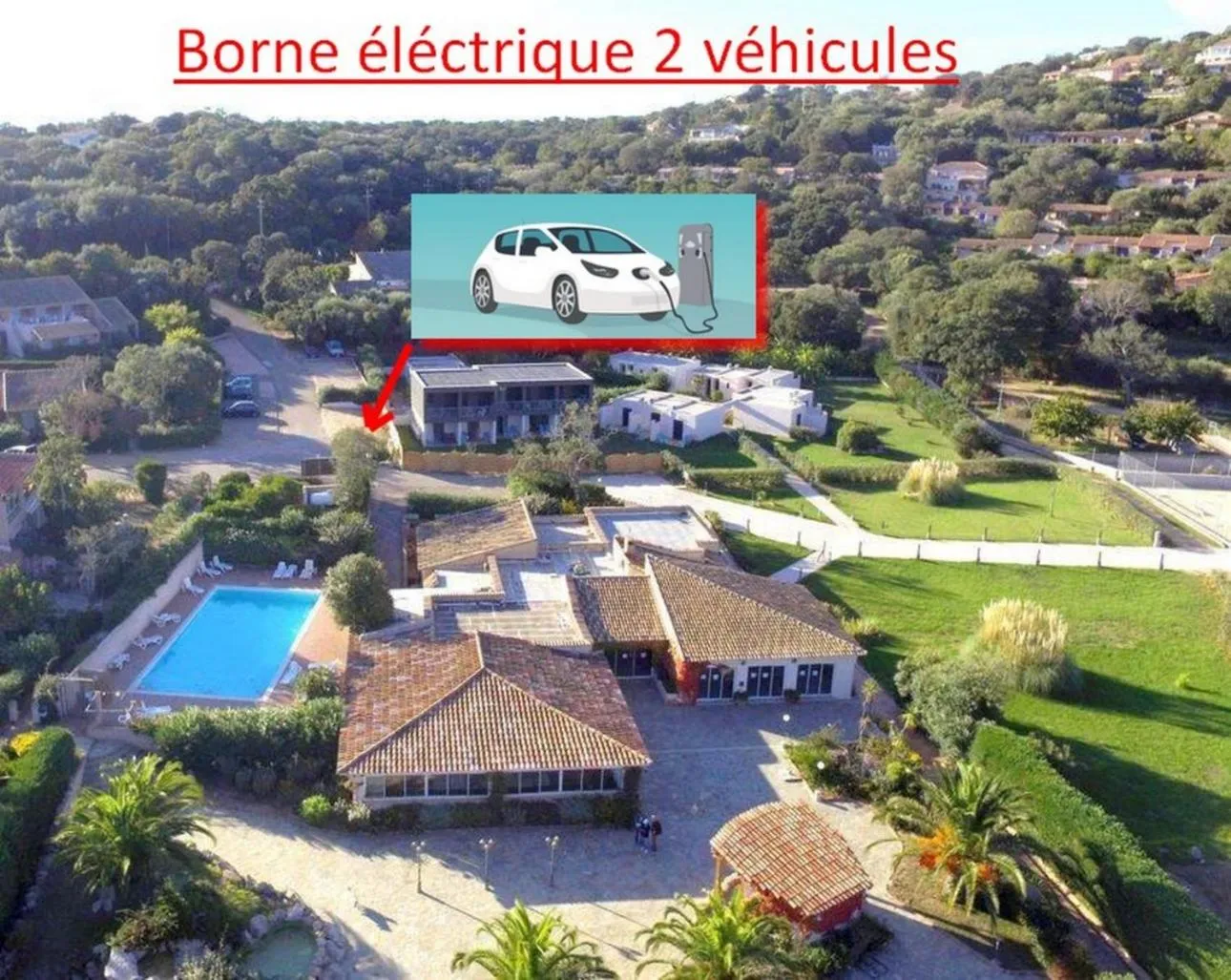 Property building in Hotel Olmuccio