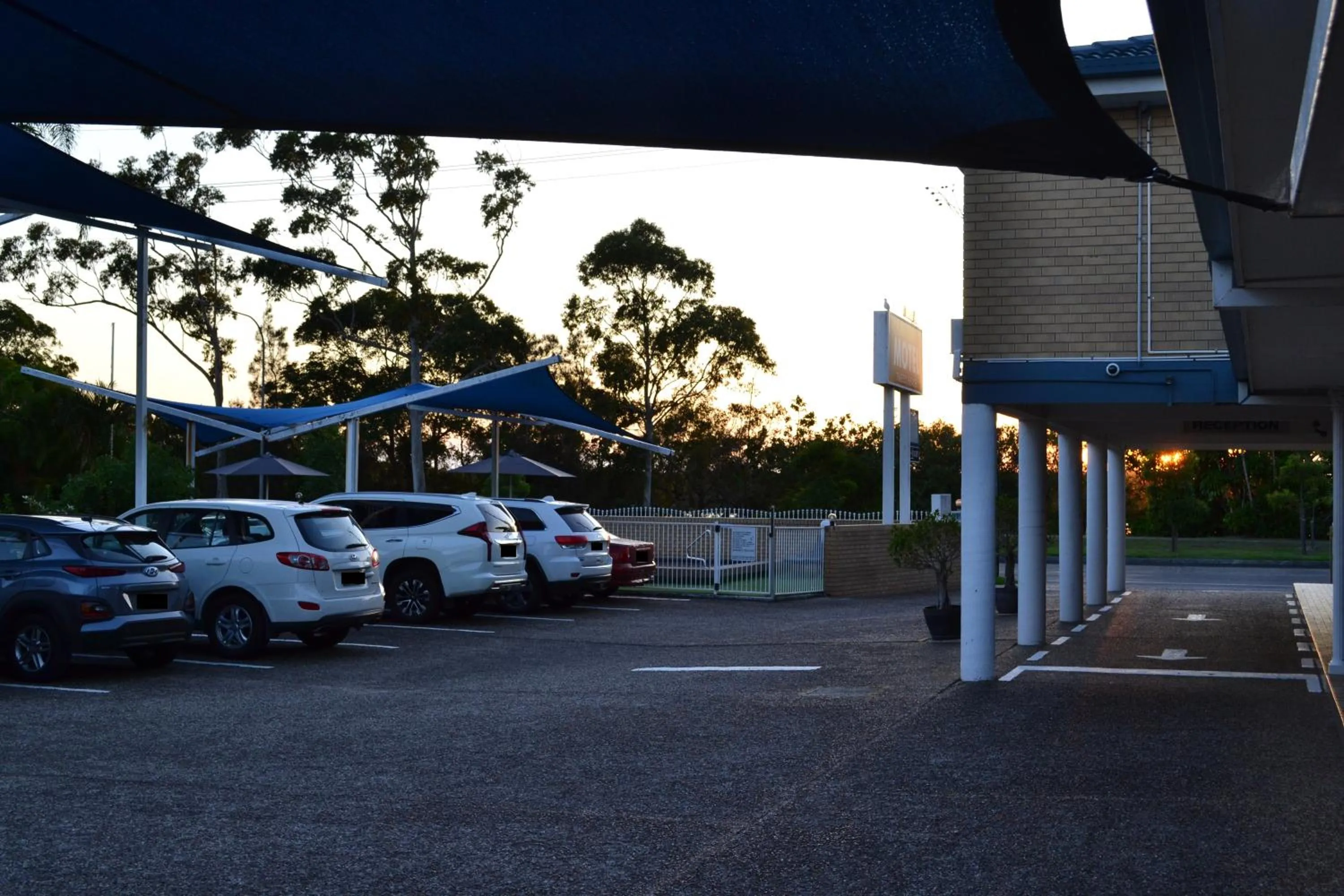Property building in Calico Court Motel