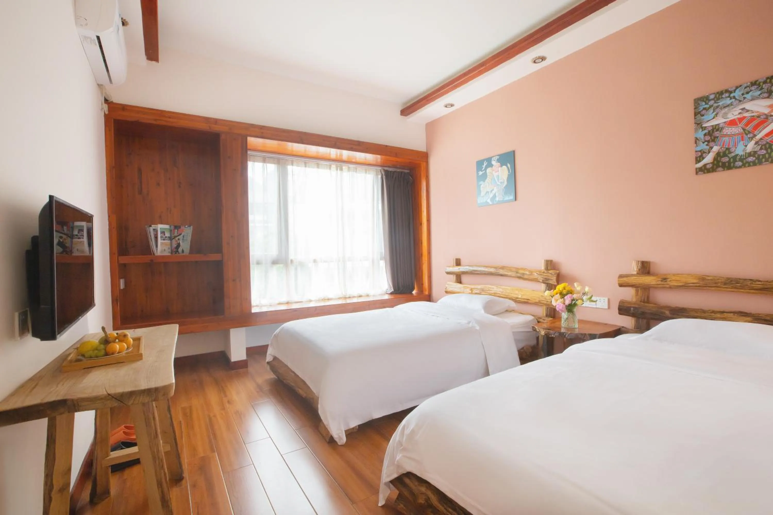 Decorative detail in Yangshuo Xiao Long River Hotel