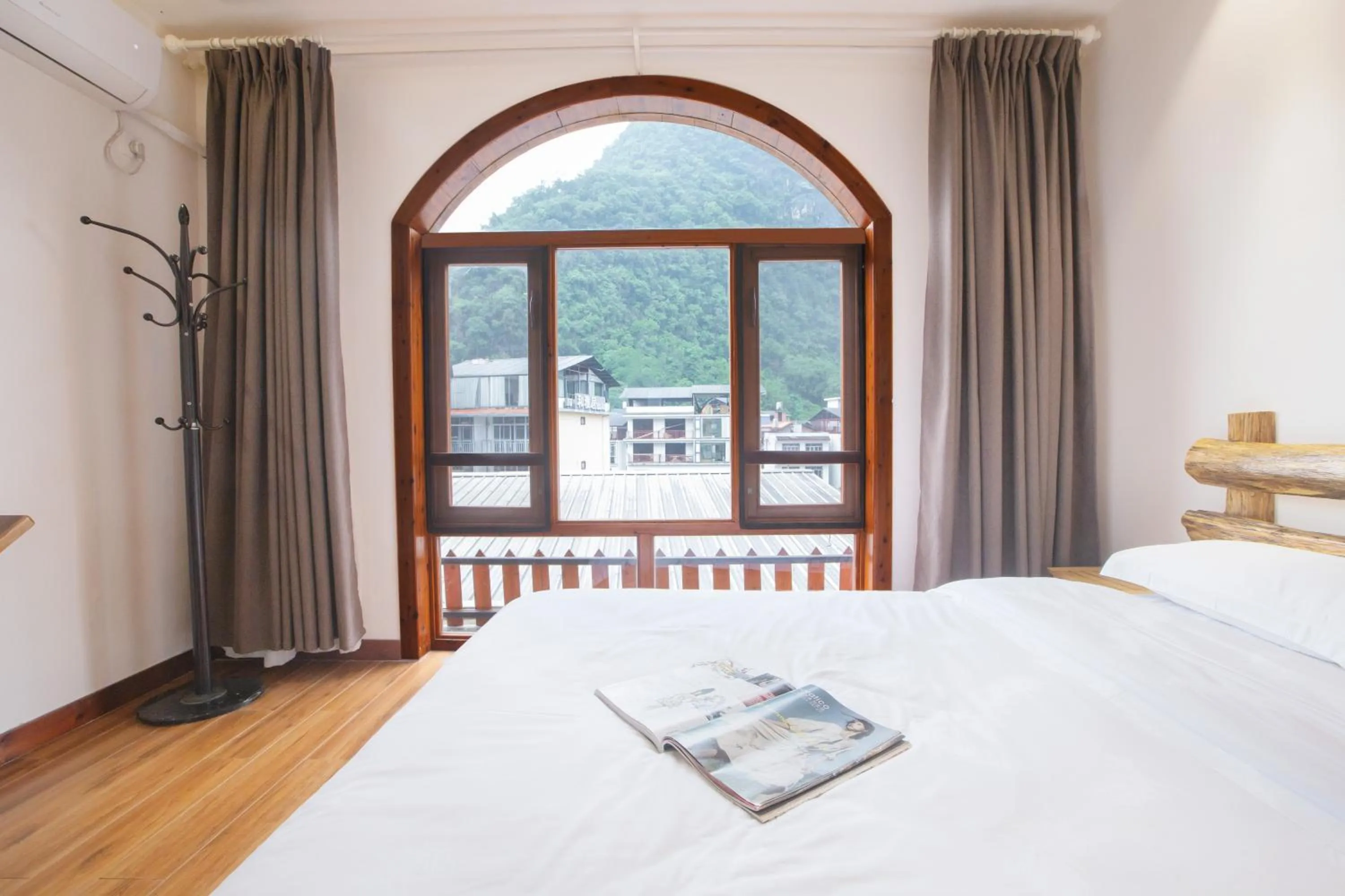 Decorative detail in Yangshuo Xiao Long River Hotel