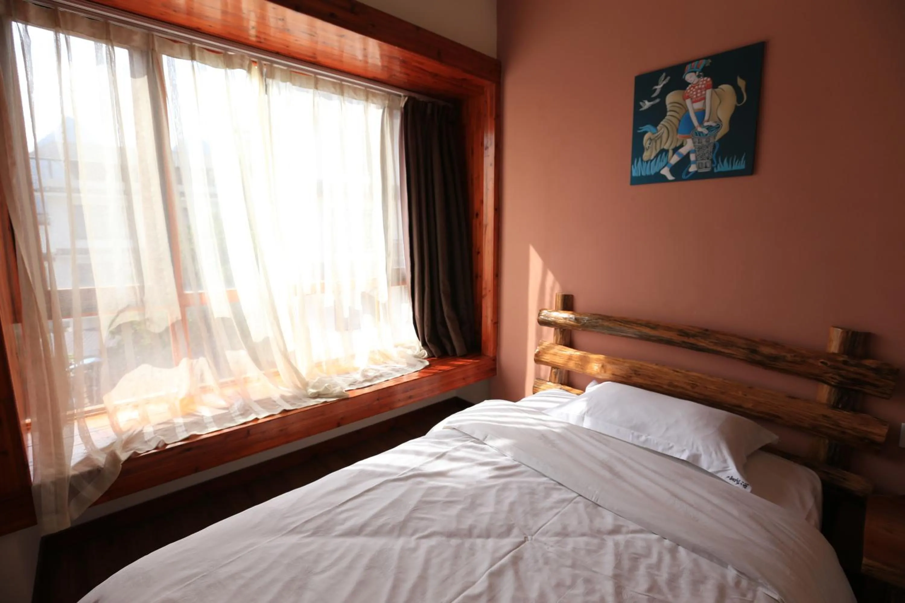 Decorative detail in Yangshuo Xiao Long River Hotel