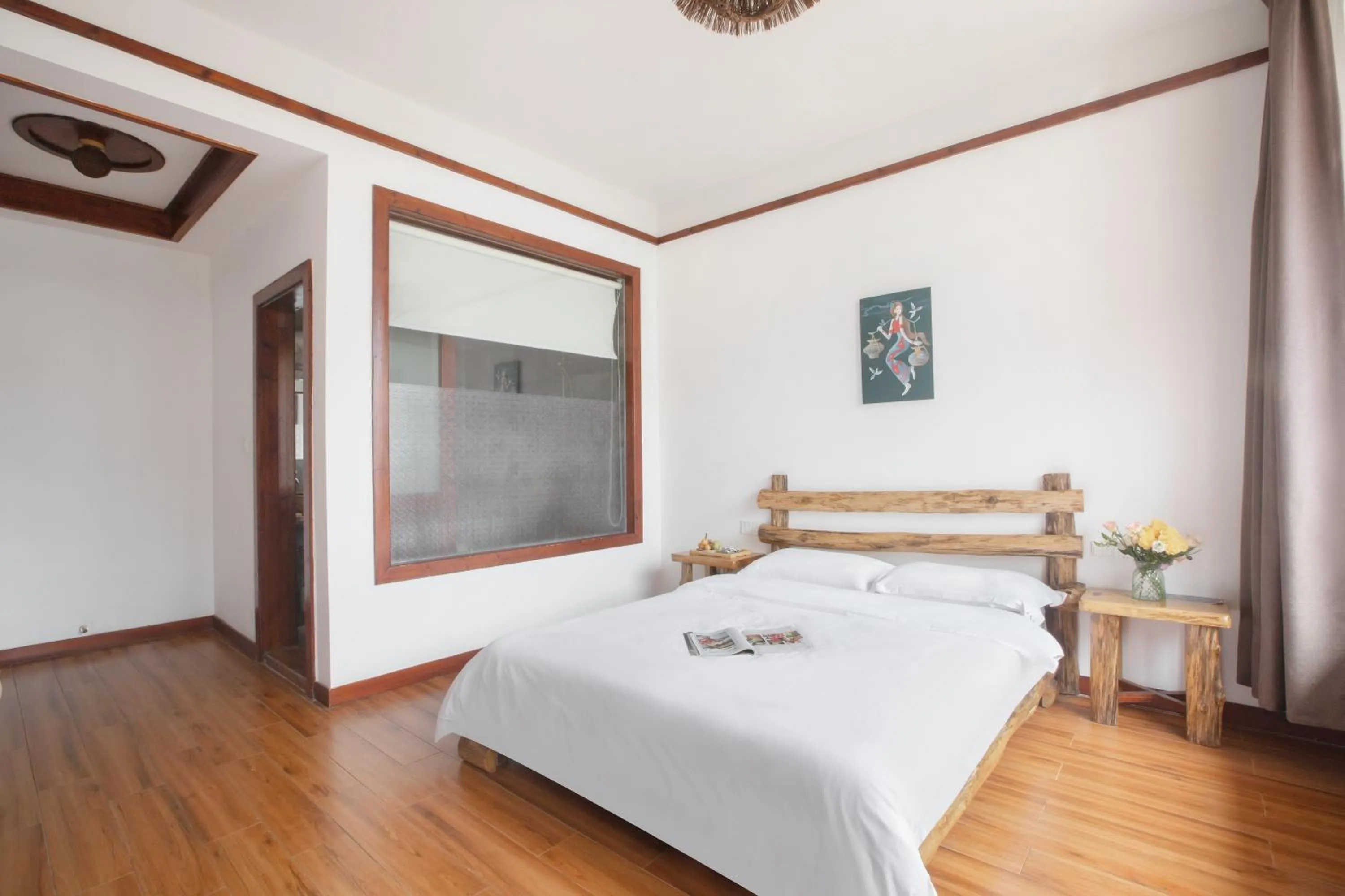 Decorative detail in Yangshuo Xiao Long River Hotel