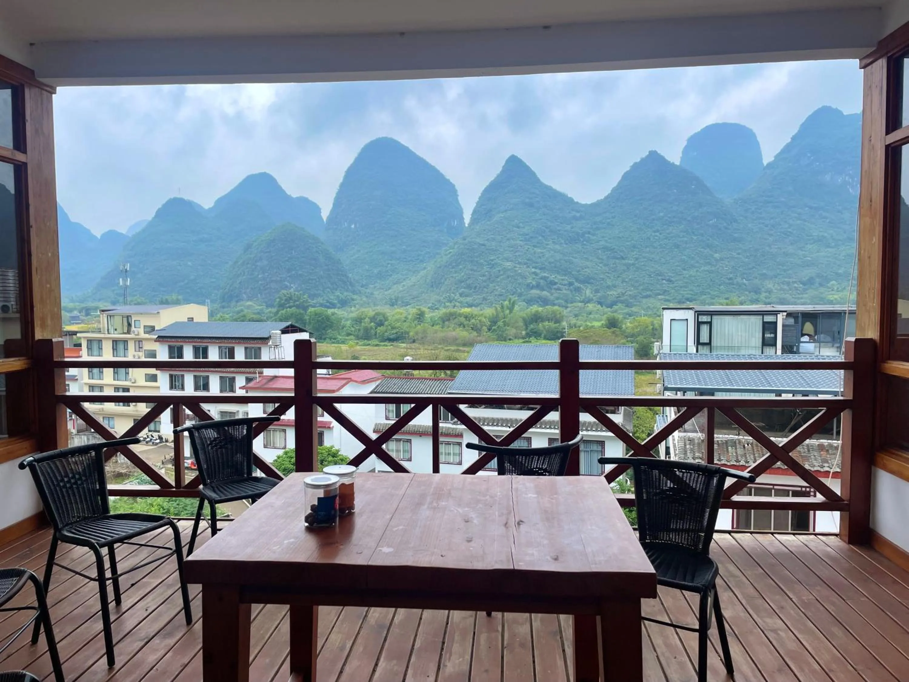 Natural landscape in Yangshuo Xiao Long River Hotel