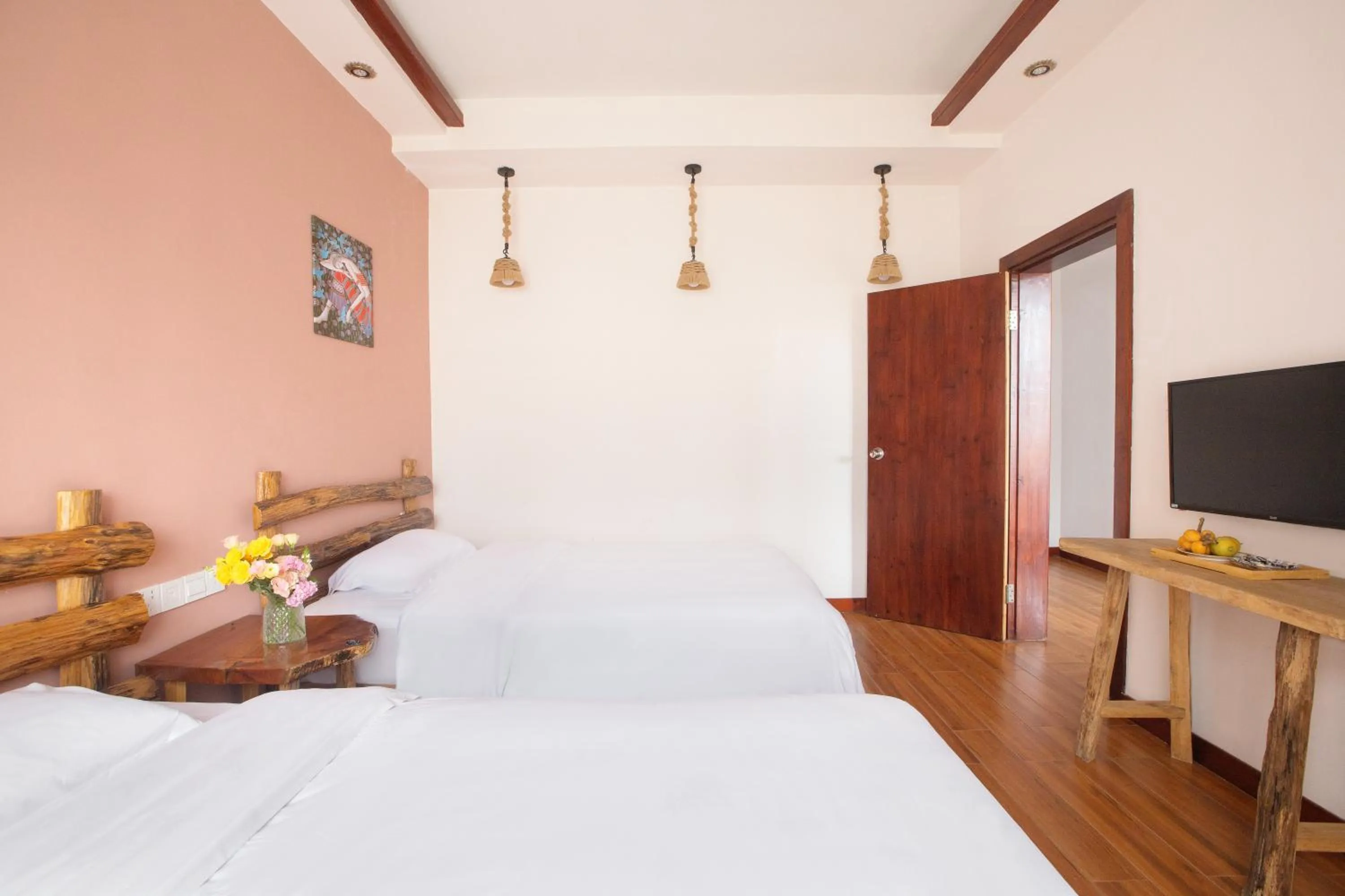 Decorative detail in Yangshuo Xiao Long River Hotel