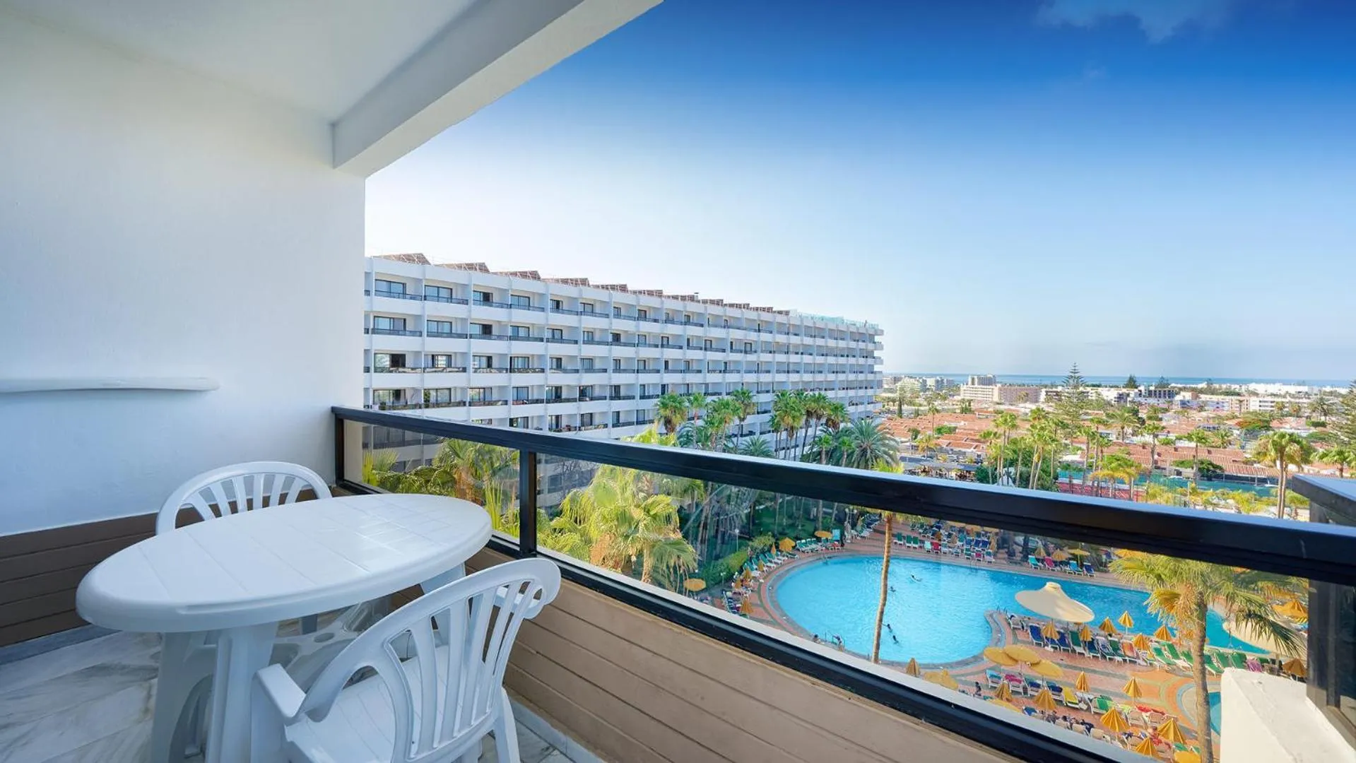 Balcony/Terrace in Bull Eugenia Victoria & SPA