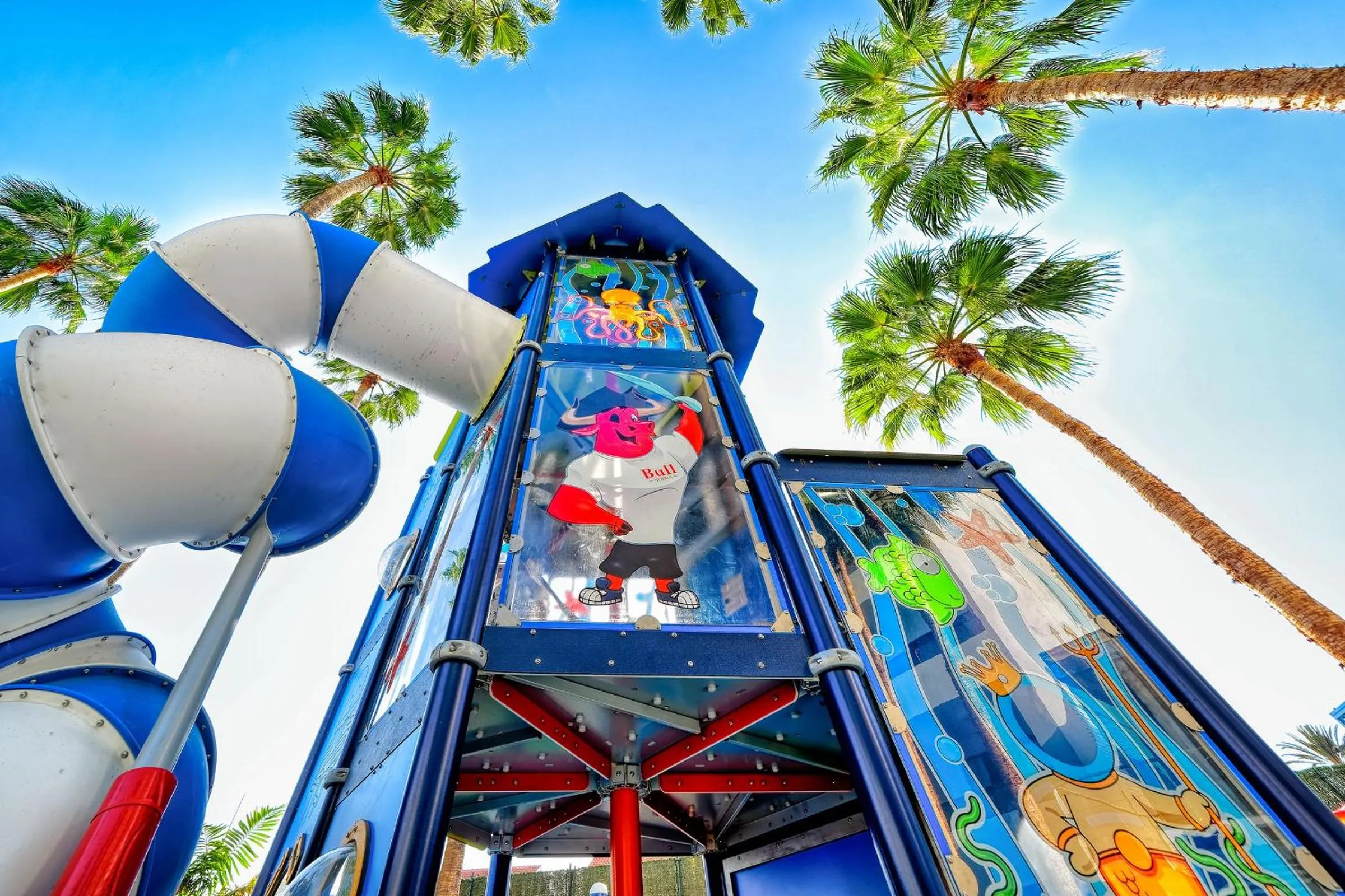 Children play ground in Bull Eugenia Victoria & SPA