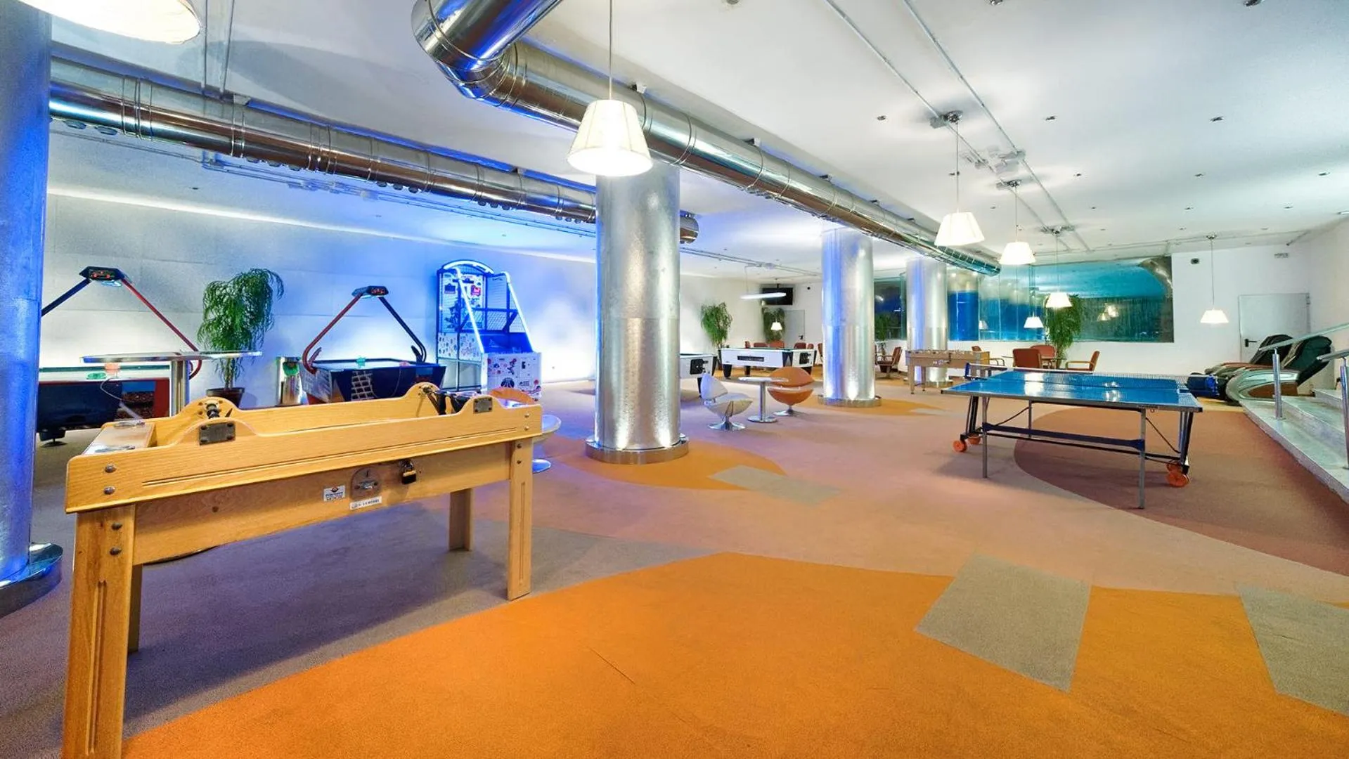 Game Room in Bull Eugenia Victoria & SPA