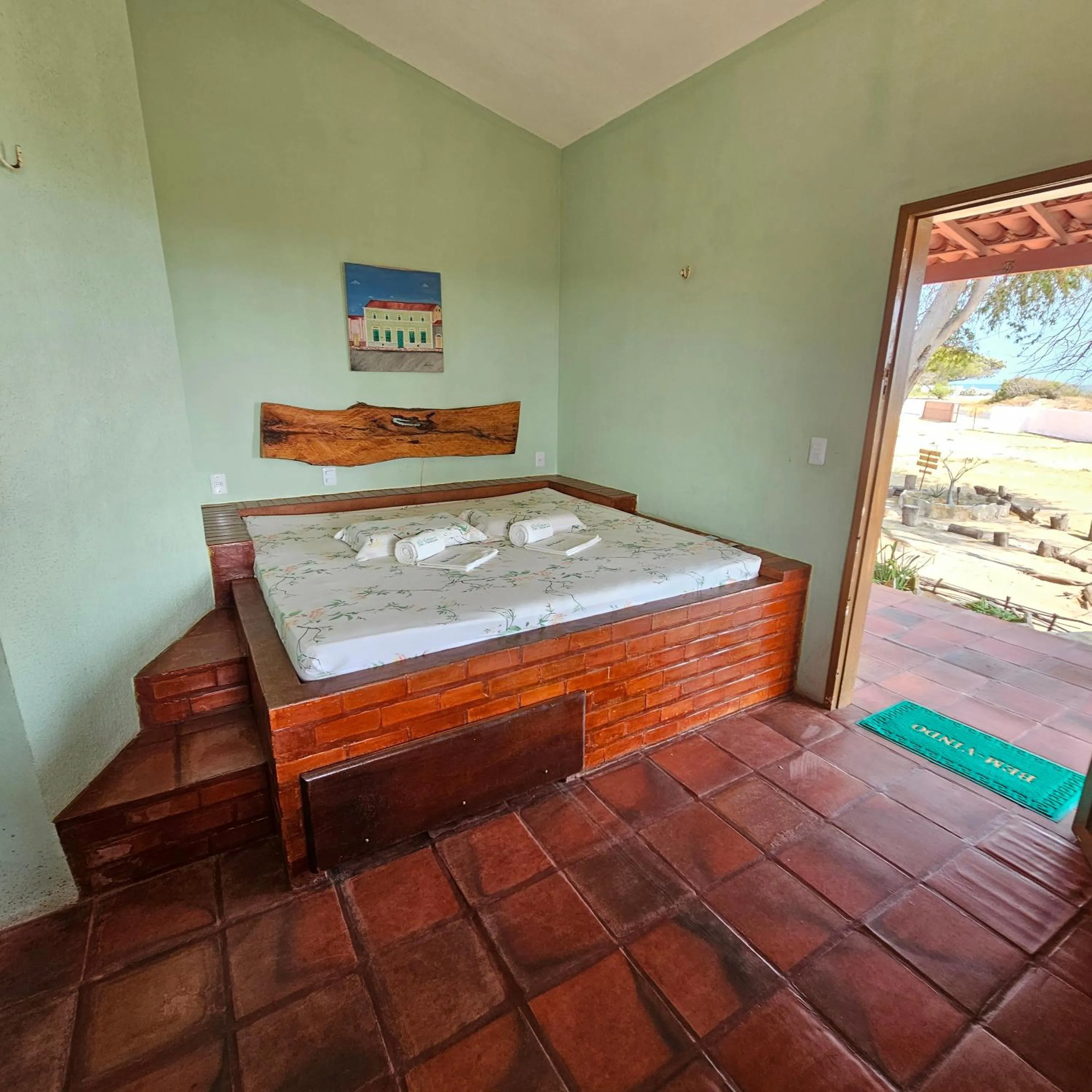 Suite with Sea View in Pousada Mae Natureza Icapuí