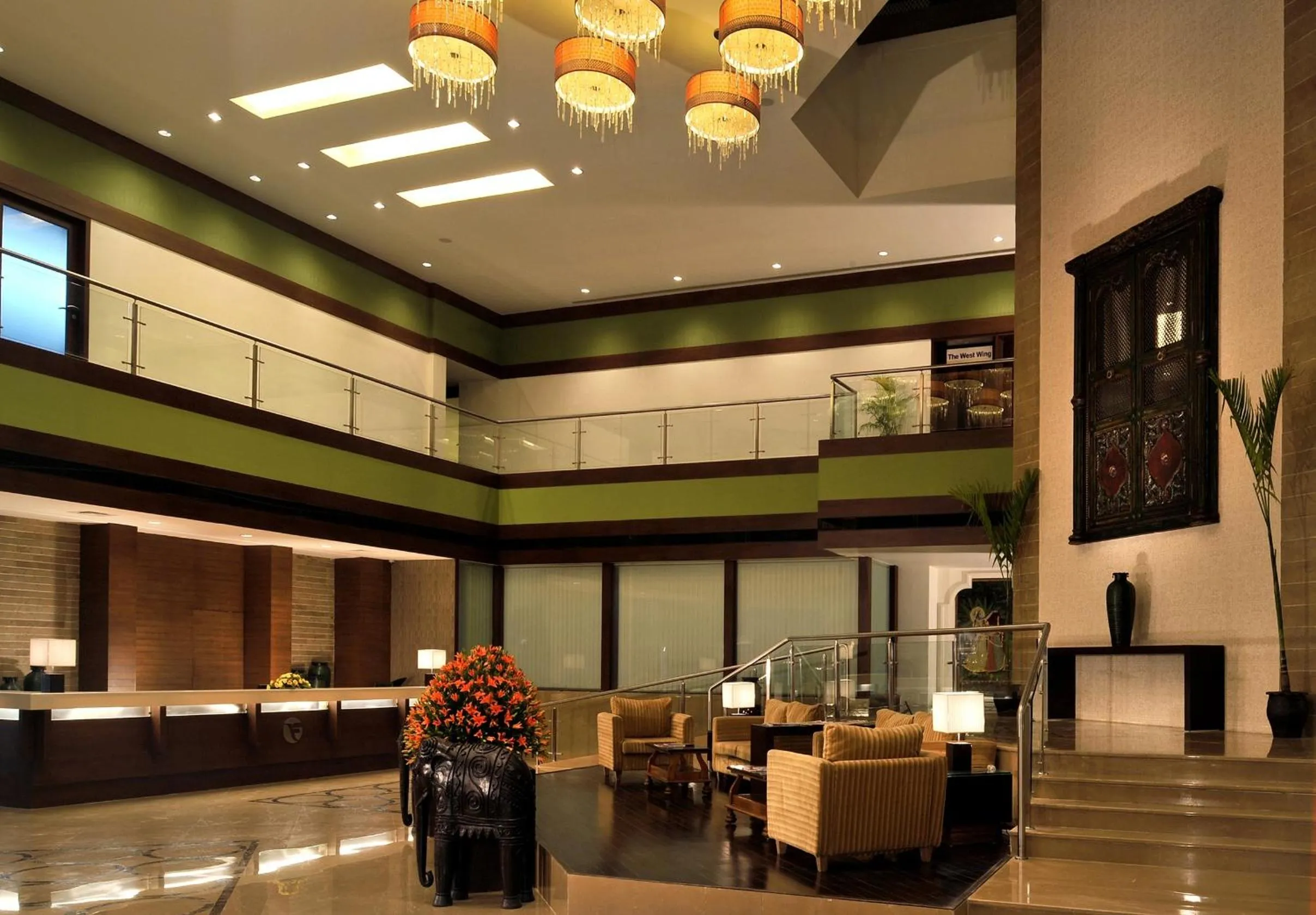 Lobby or reception in Fortune Inn Haveli, Gandhinagar - Member ITC Hotels' Group