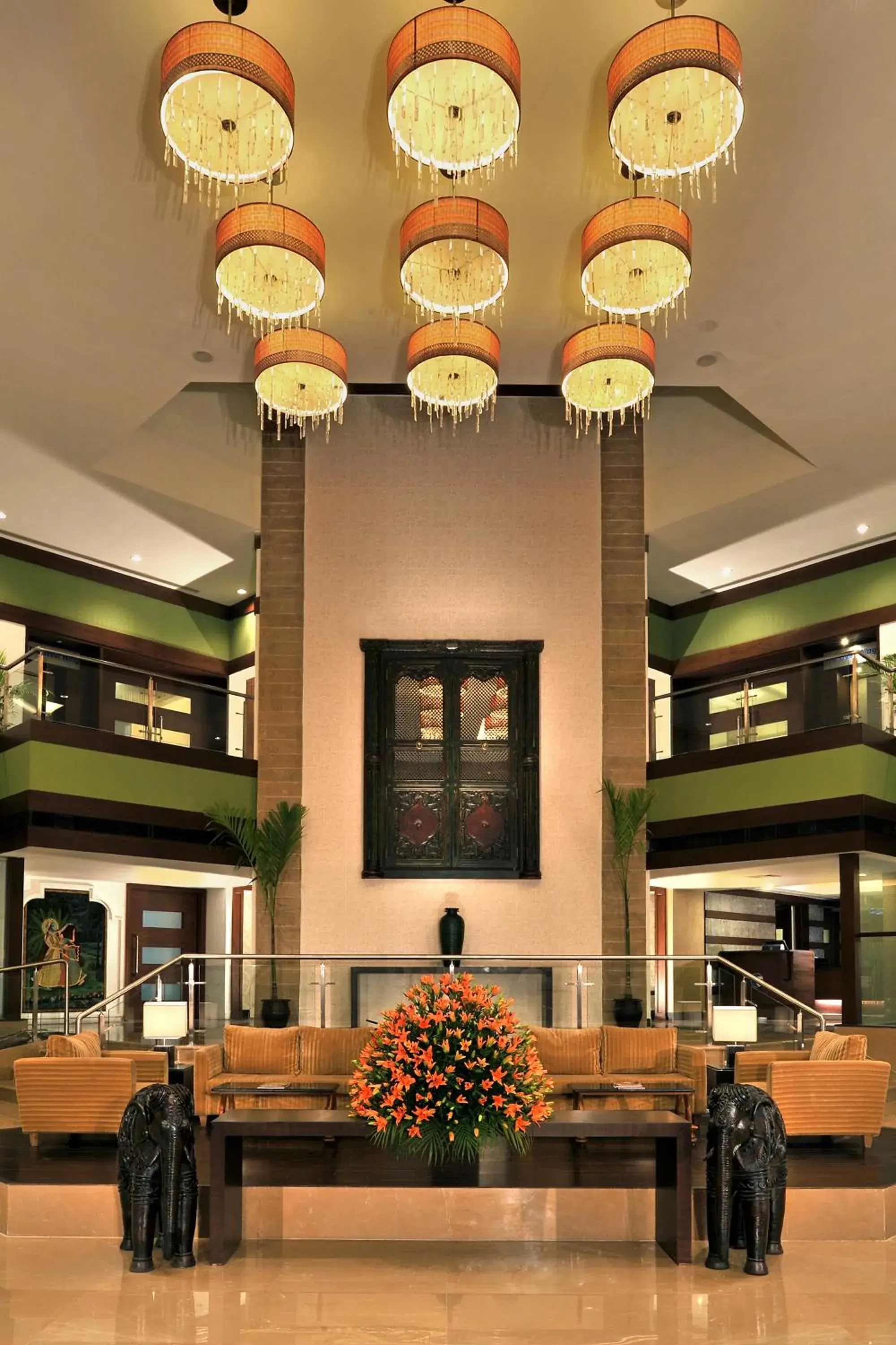 Lobby or reception in Fortune Inn Haveli, Gandhinagar - Member ITC Hotels' Group Lobby or reception in Fortune Inn Haveli, Gandhinagar - Member ITC Hotels' Group