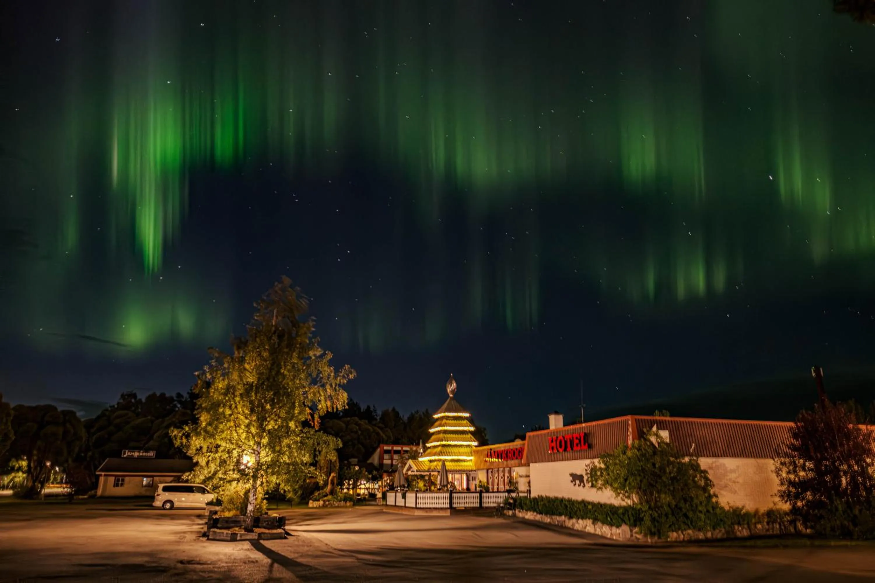 Patio in Jämtkrogen Hotell
