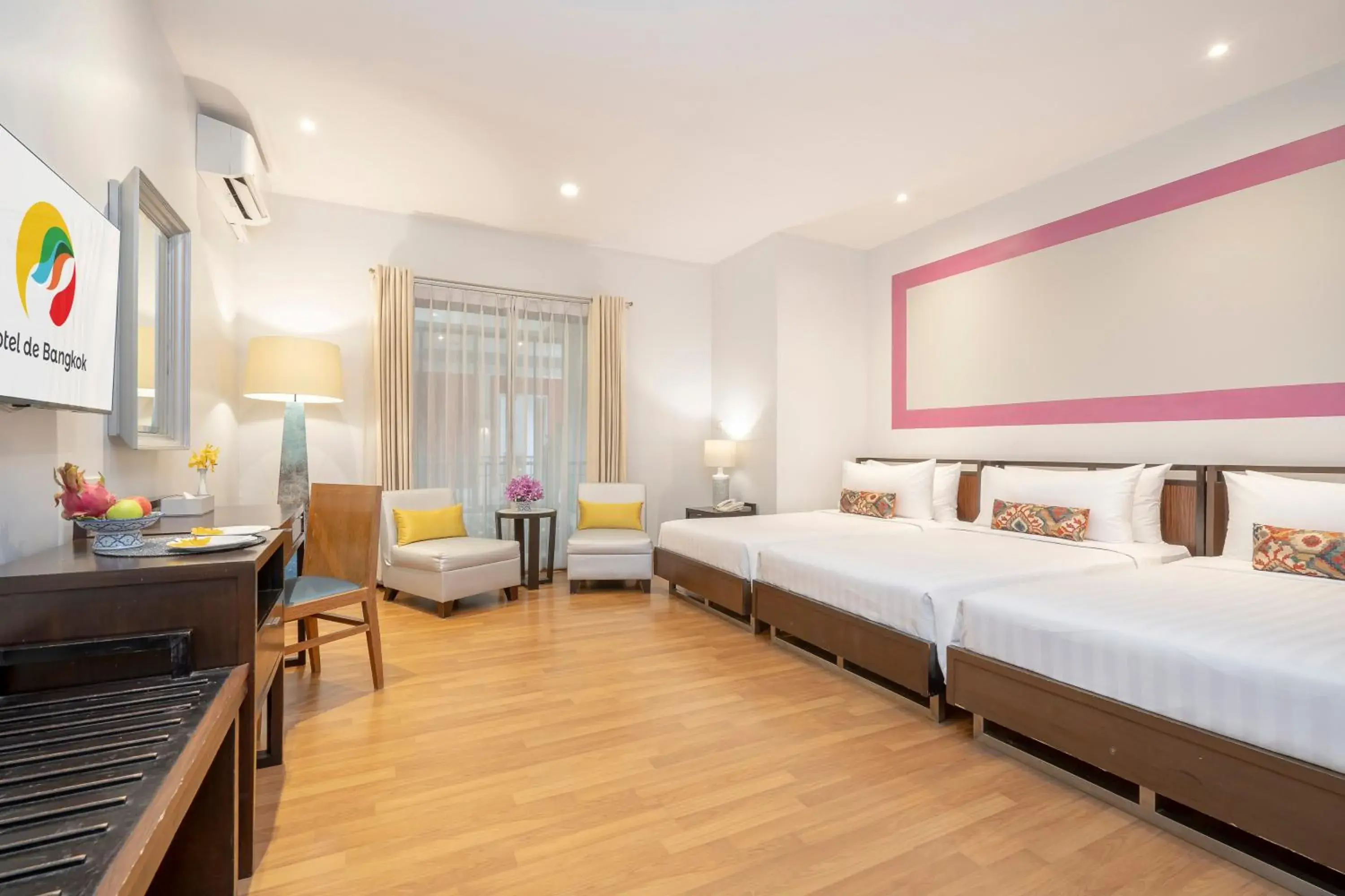 Bed in Hotel De Bangkok Bed in Hotel De Bangkok