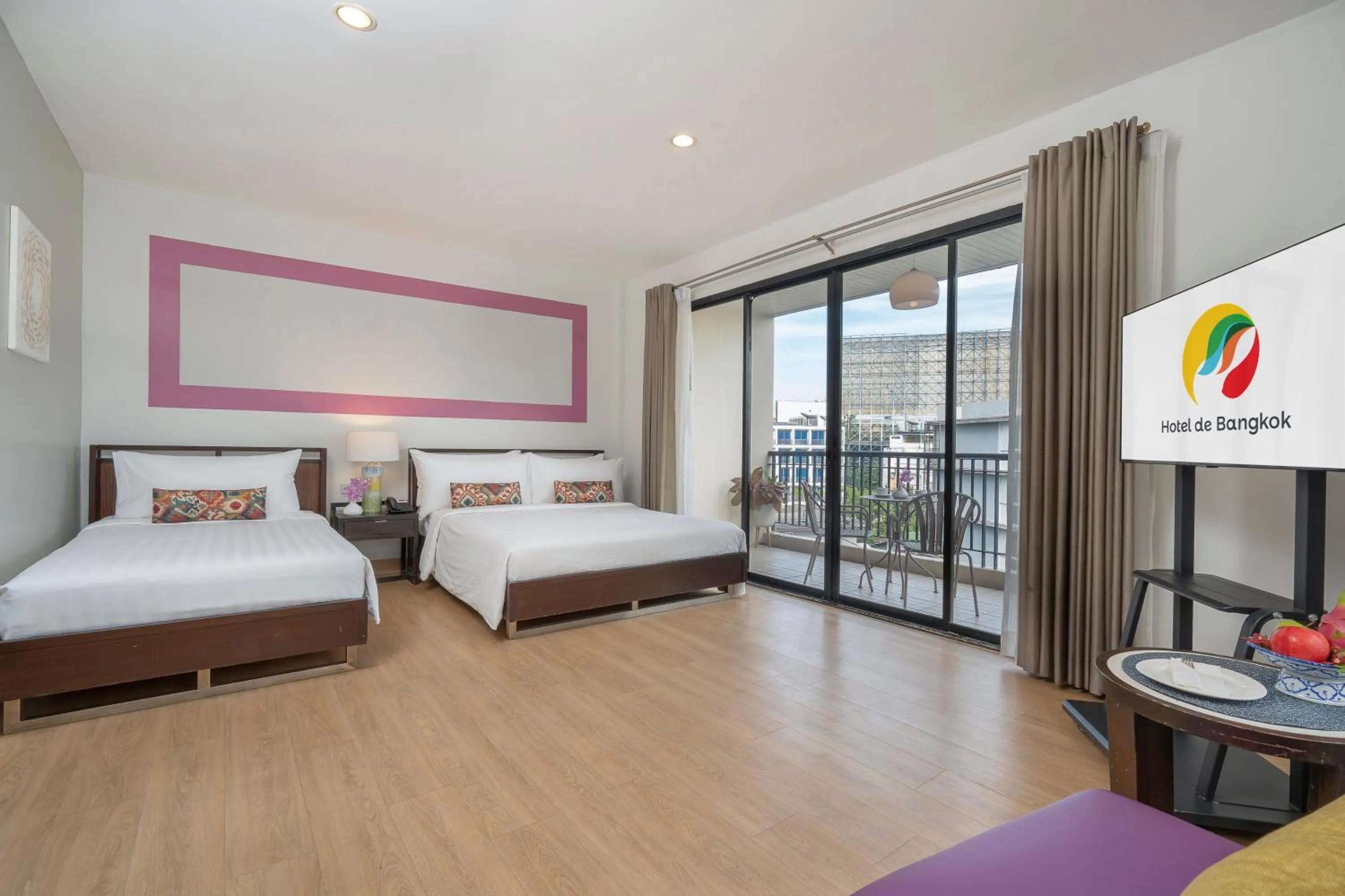 Bed in Hotel De Bangkok