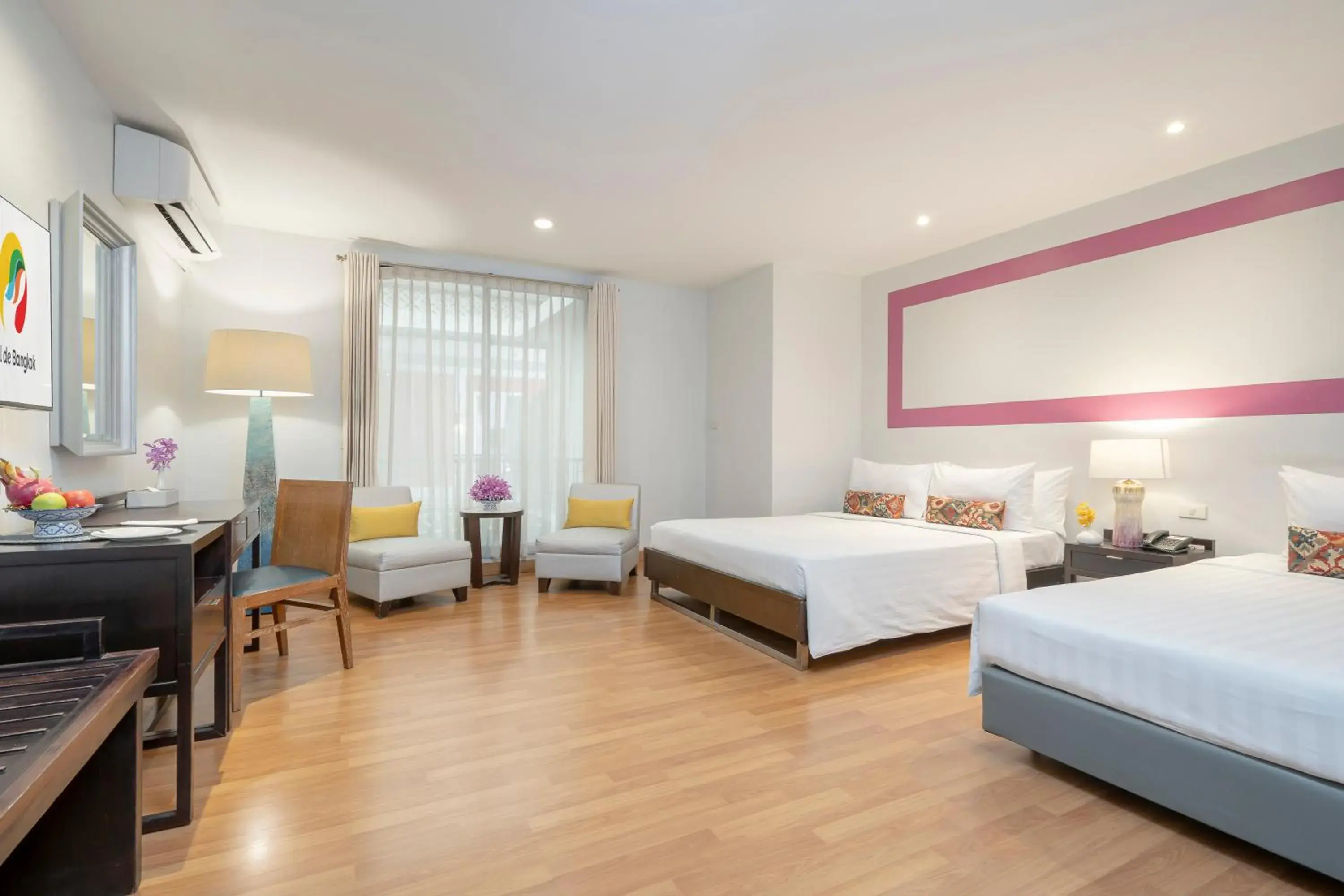 Bedroom, Bed in Hotel De Bangkok Bedroom, Bed in Hotel De Bangkok