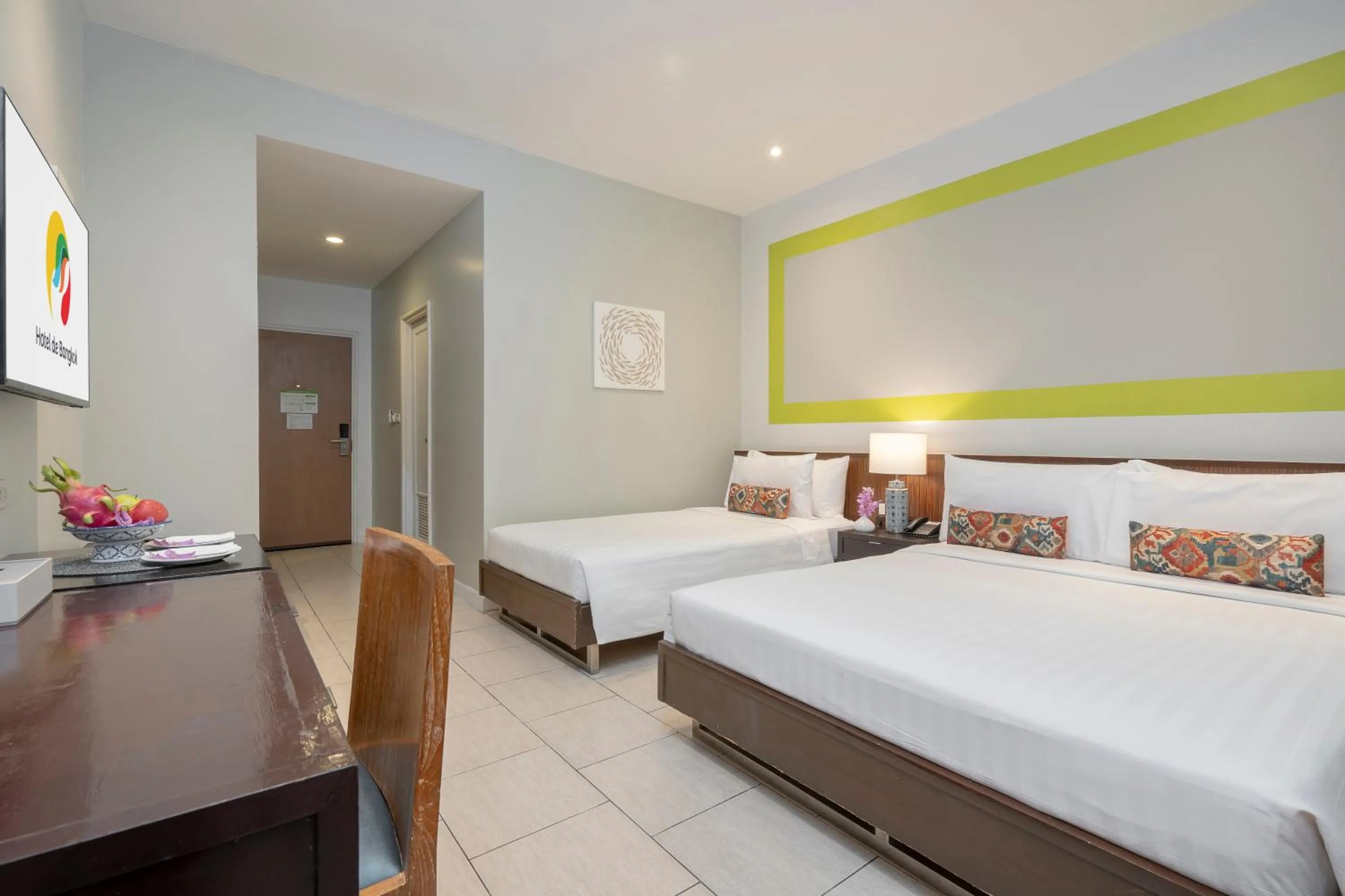 Bed in Hotel De Bangkok