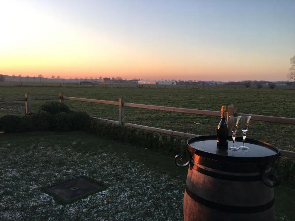 View (from property/room) in B&B 't Hoveke