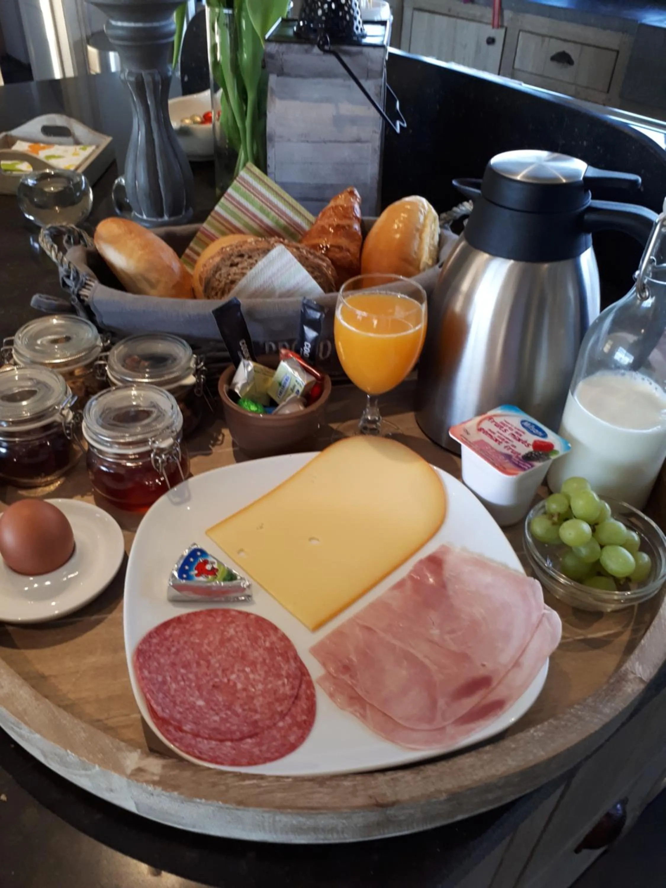 Breakfast in B&B 't Hoveke