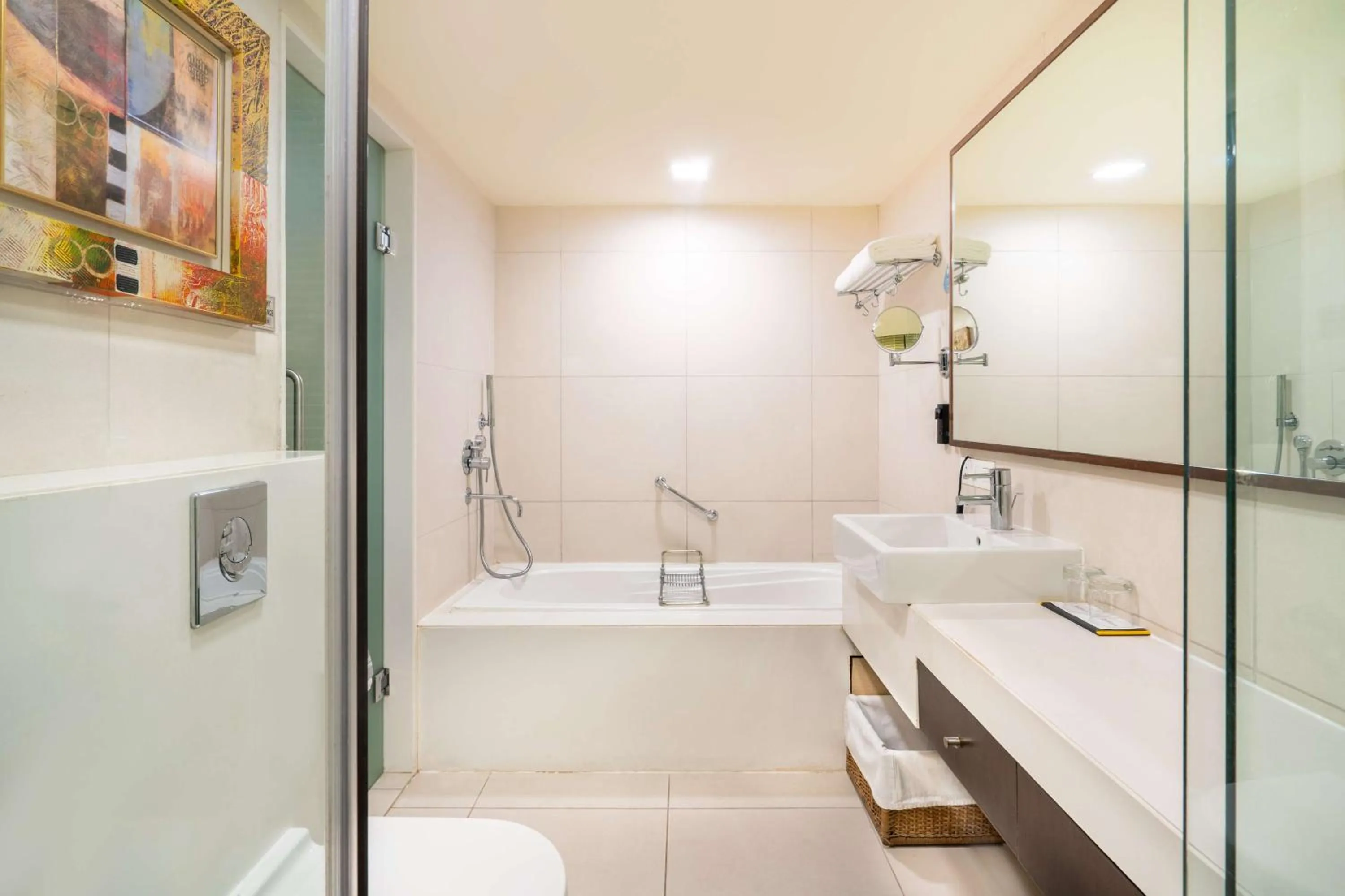 Bathroom in Radisson Gurugram Sohna Road City Center