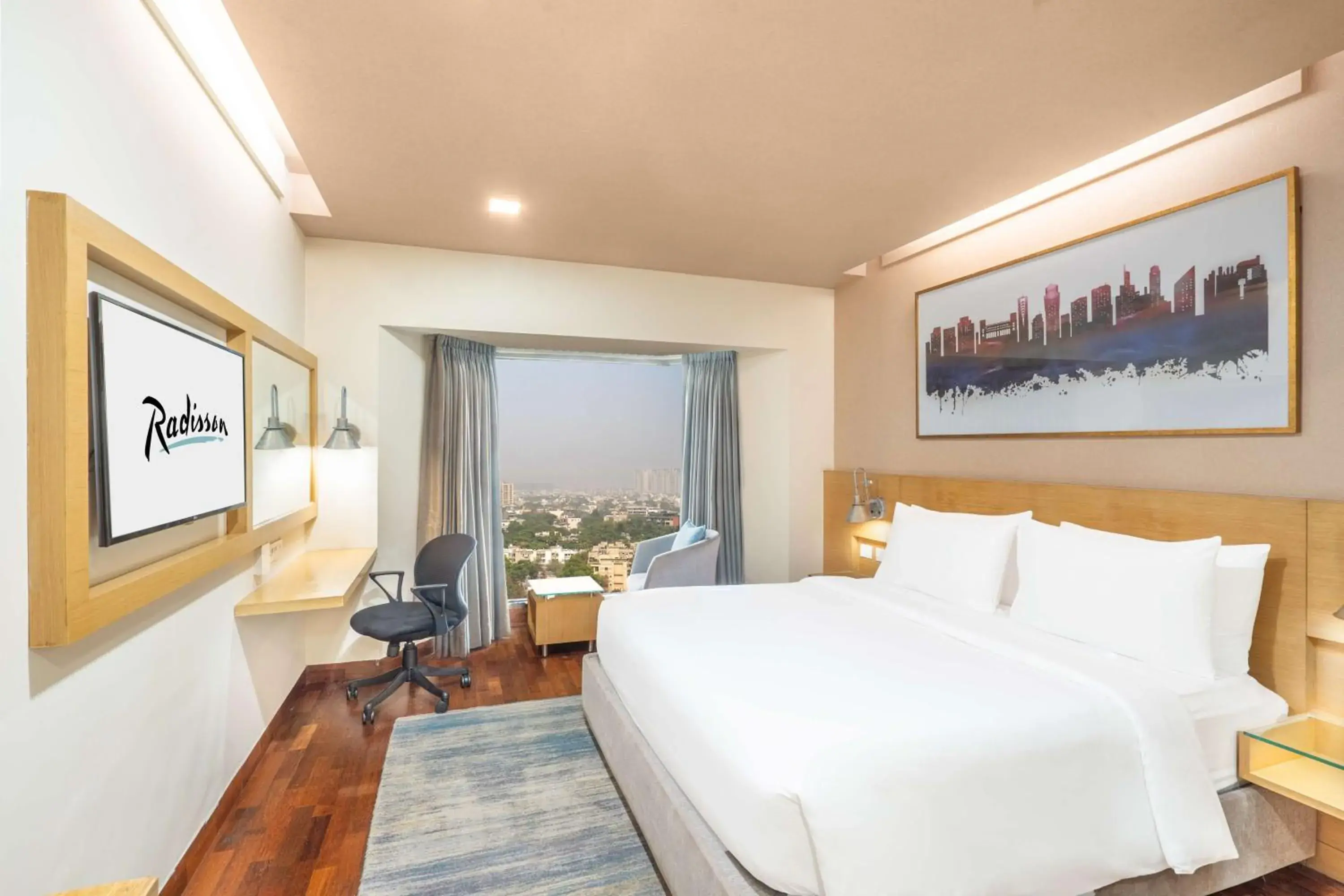 Bedroom, Bed in Radisson Gurugram Sohna Road City Center Bedroom, Bed in Radisson Gurugram Sohna Road City Center