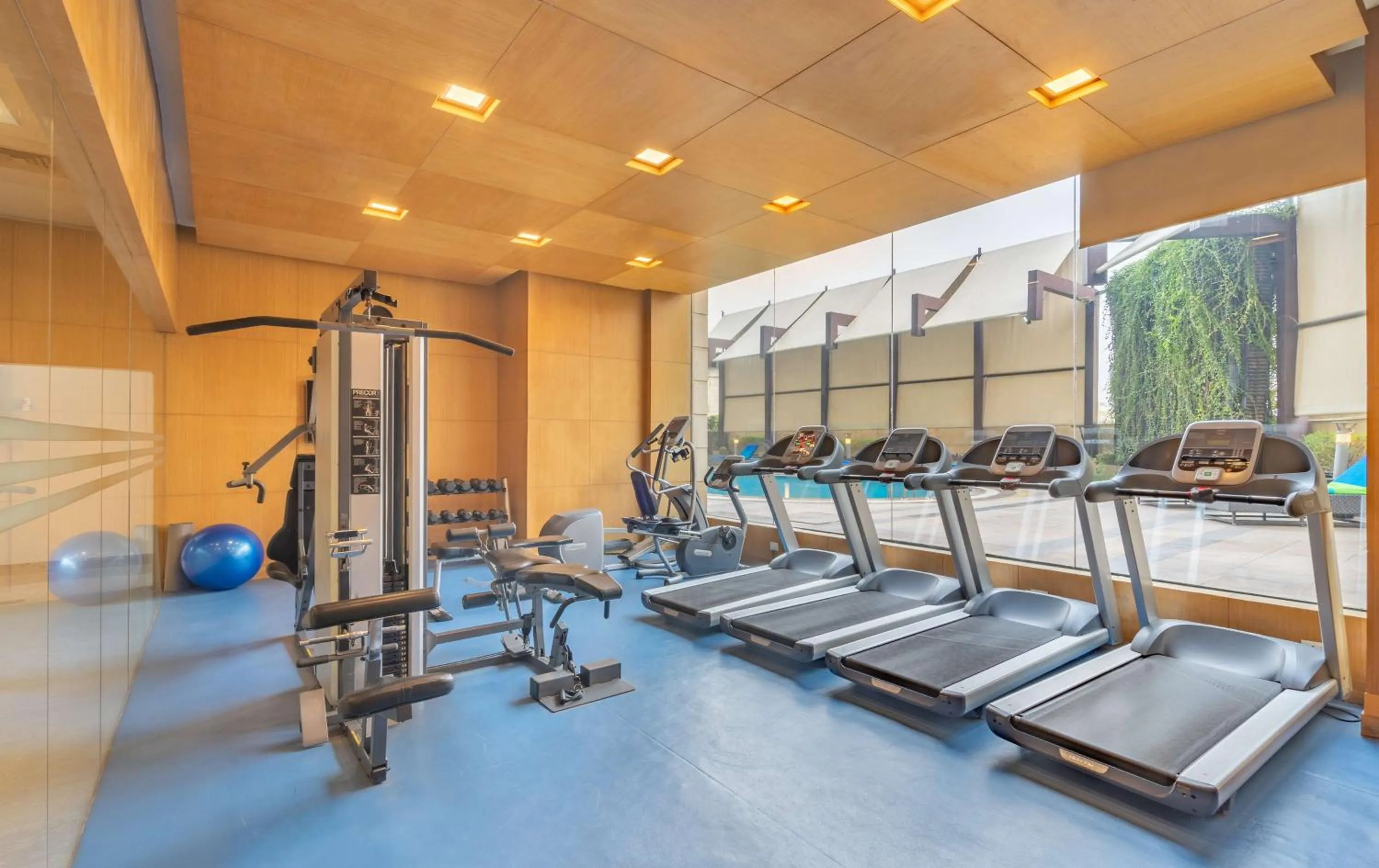Fitness centre/facilities in Radisson Gurugram Sohna Road City Center
