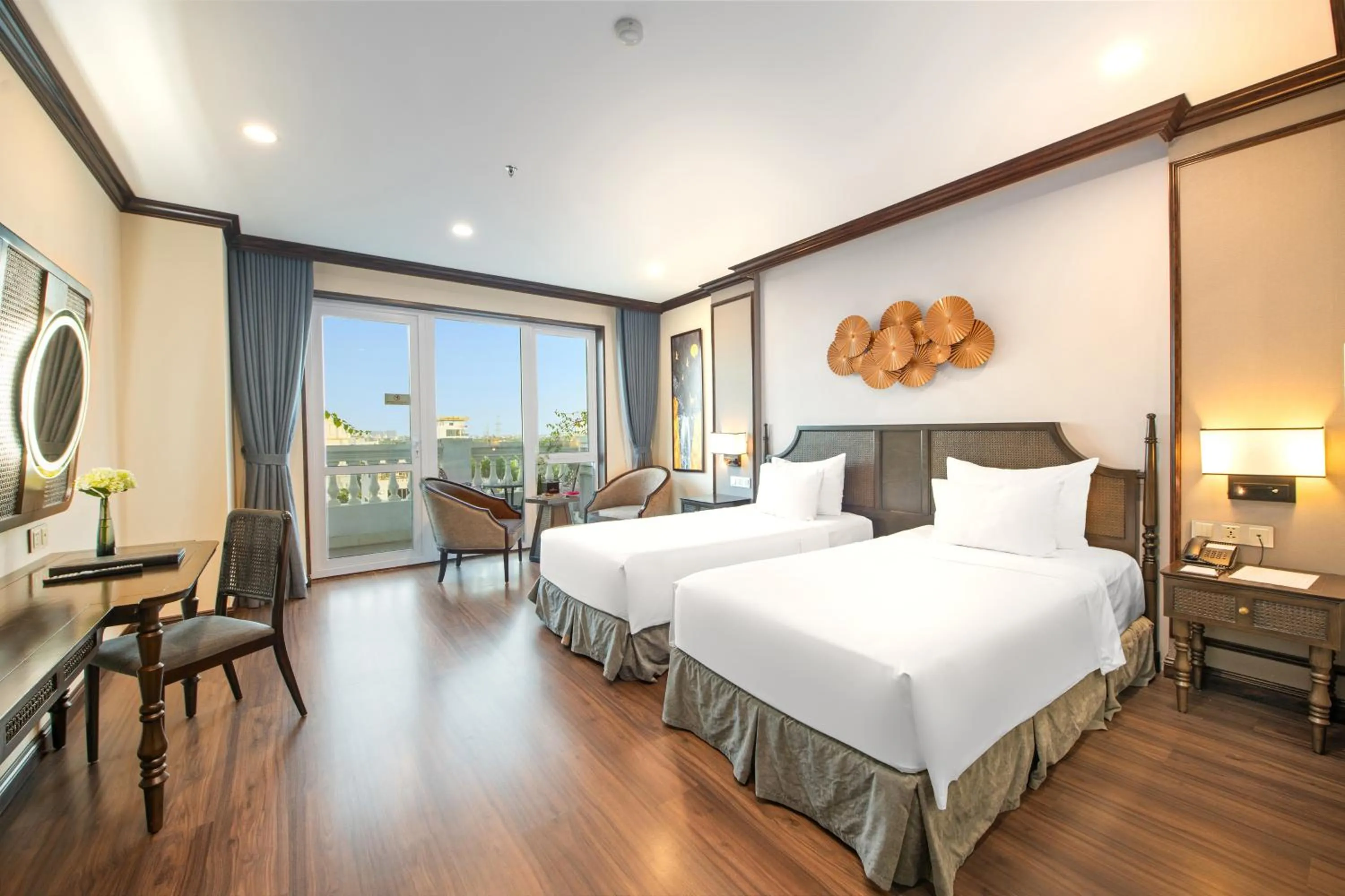 Photo of the whole room, Bed in Ninh Binh Legend Hotel