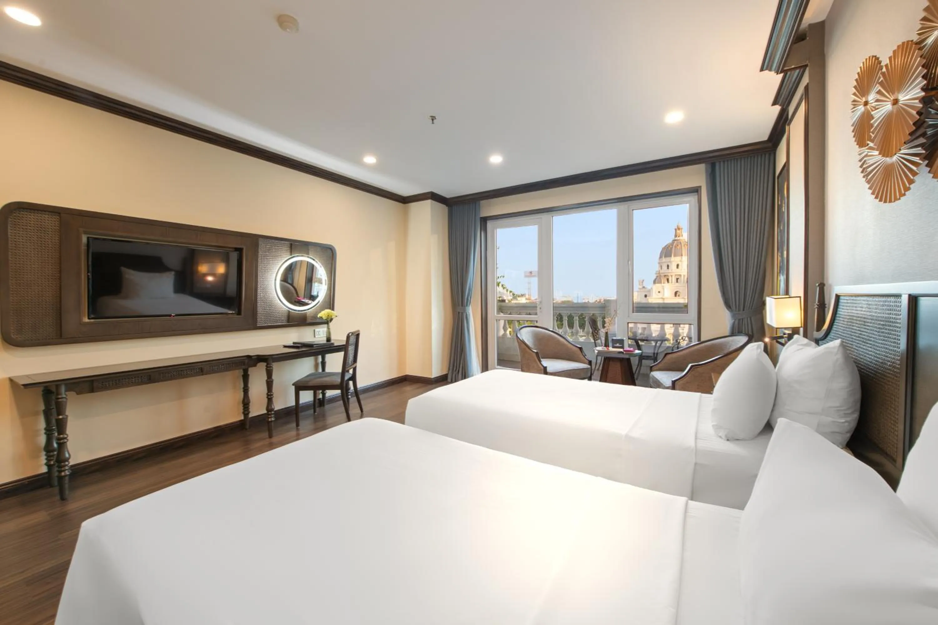 Photo of the whole room, Bed in Ninh Binh Legend Hotel