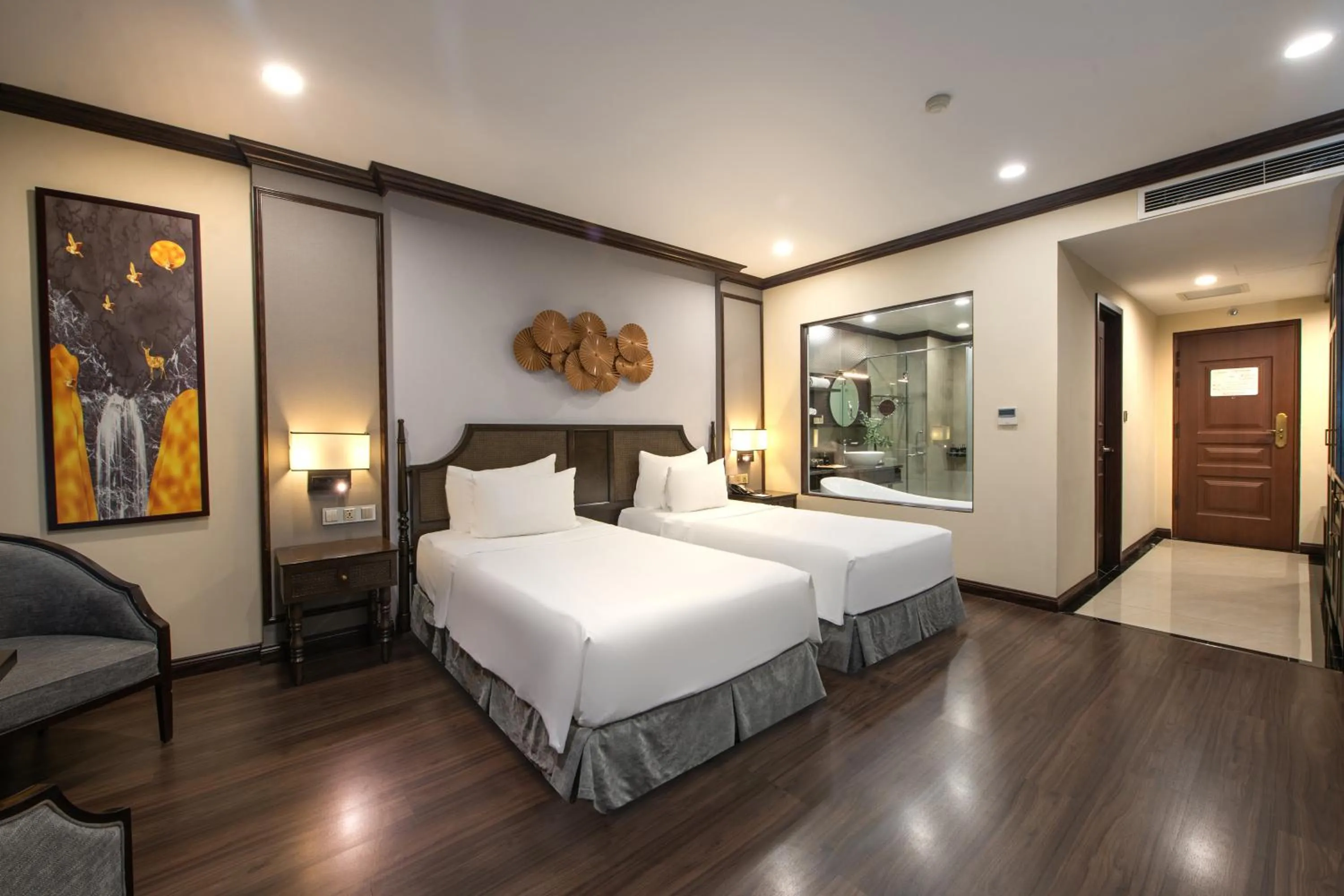 Photo of the whole room, Bed in Ninh Binh Legend Hotel