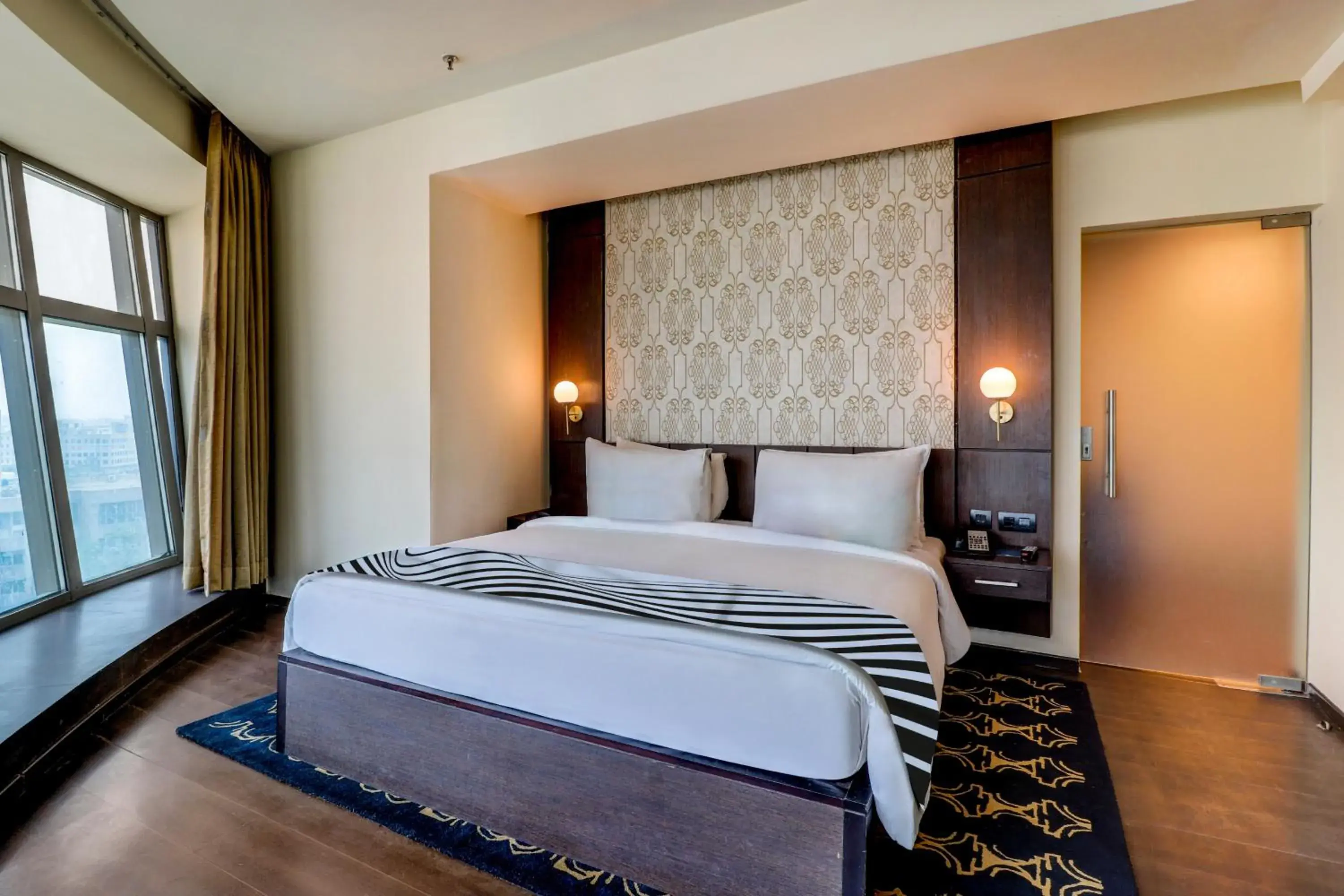 Bed in Sunday Hotel Jaipur Bed in Sunday Hotel Jaipur