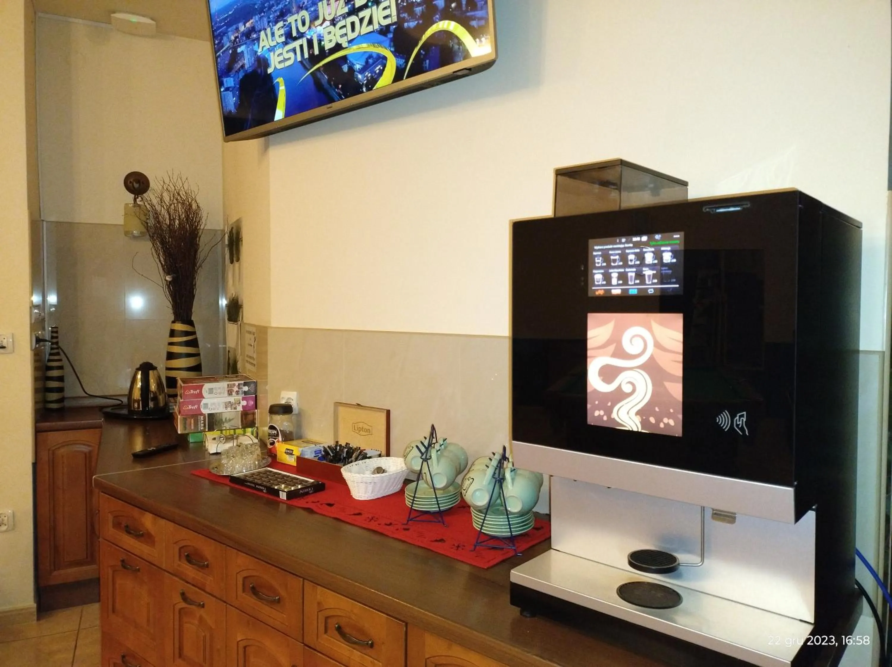 Kitchen or kitchenette in Olimpia Resort & SPA